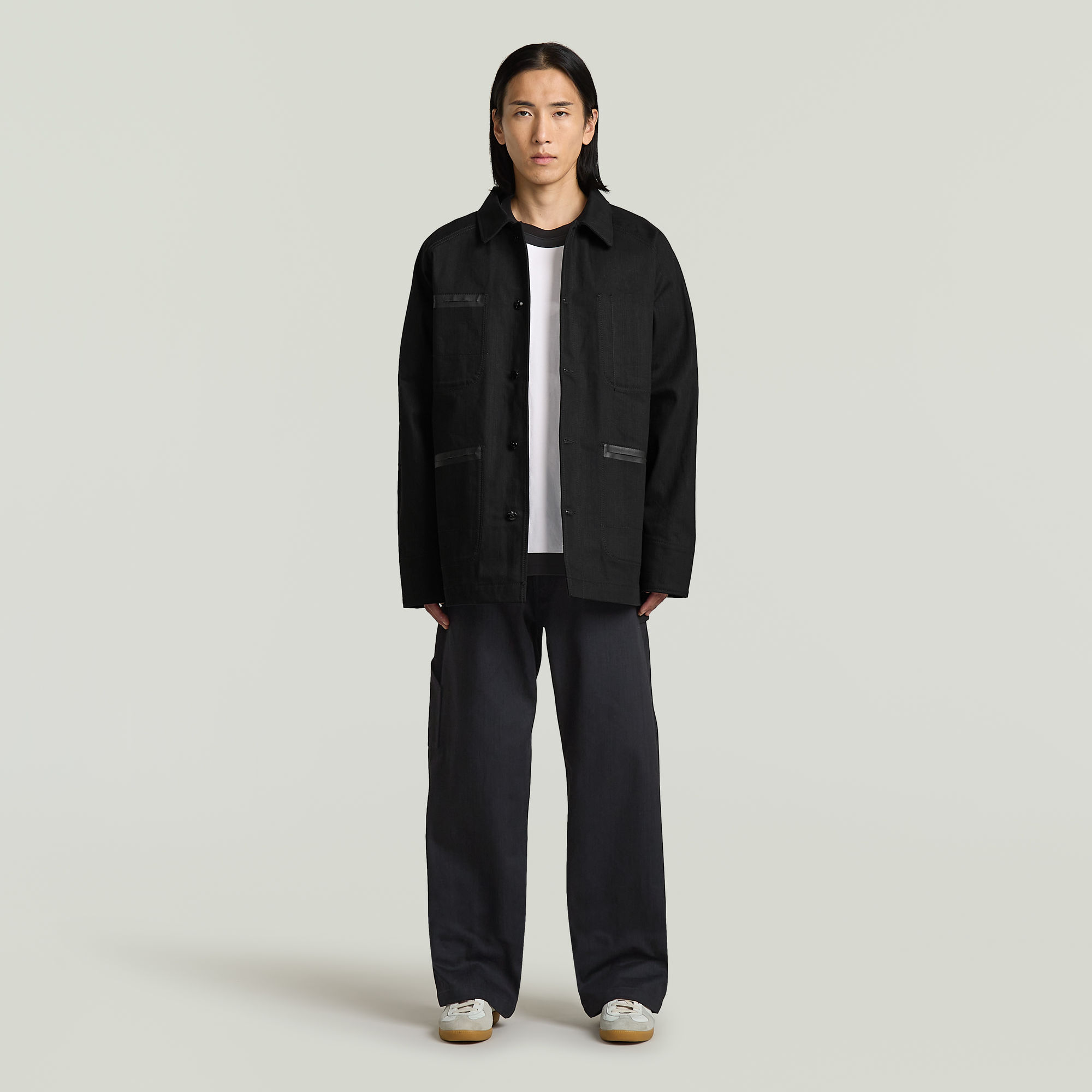 Thumbnail - MN Type 96 Loose Jeans - Black - Herren