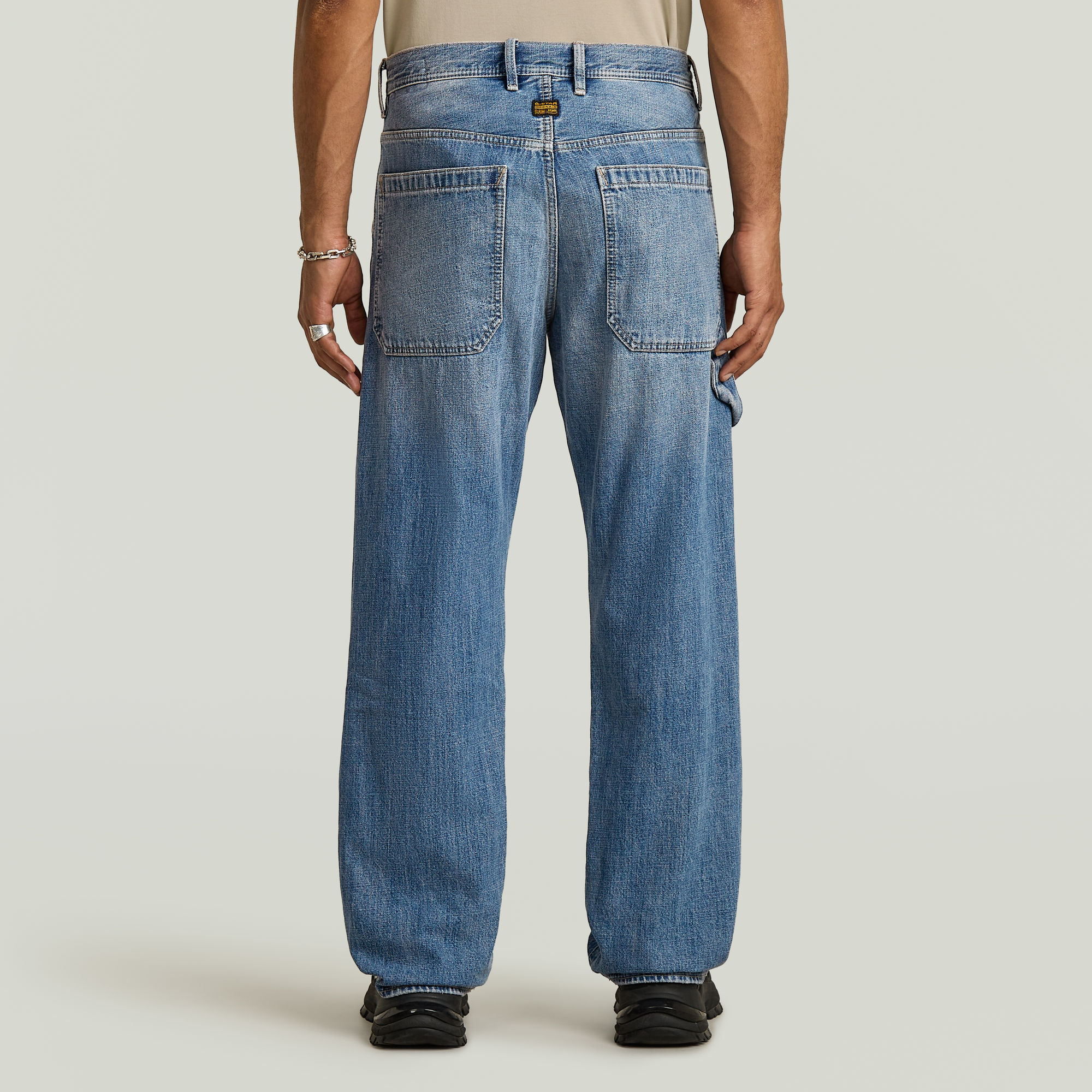 G-Star RAW Carpenter 3D Loose Jeans Midden blauw Heren