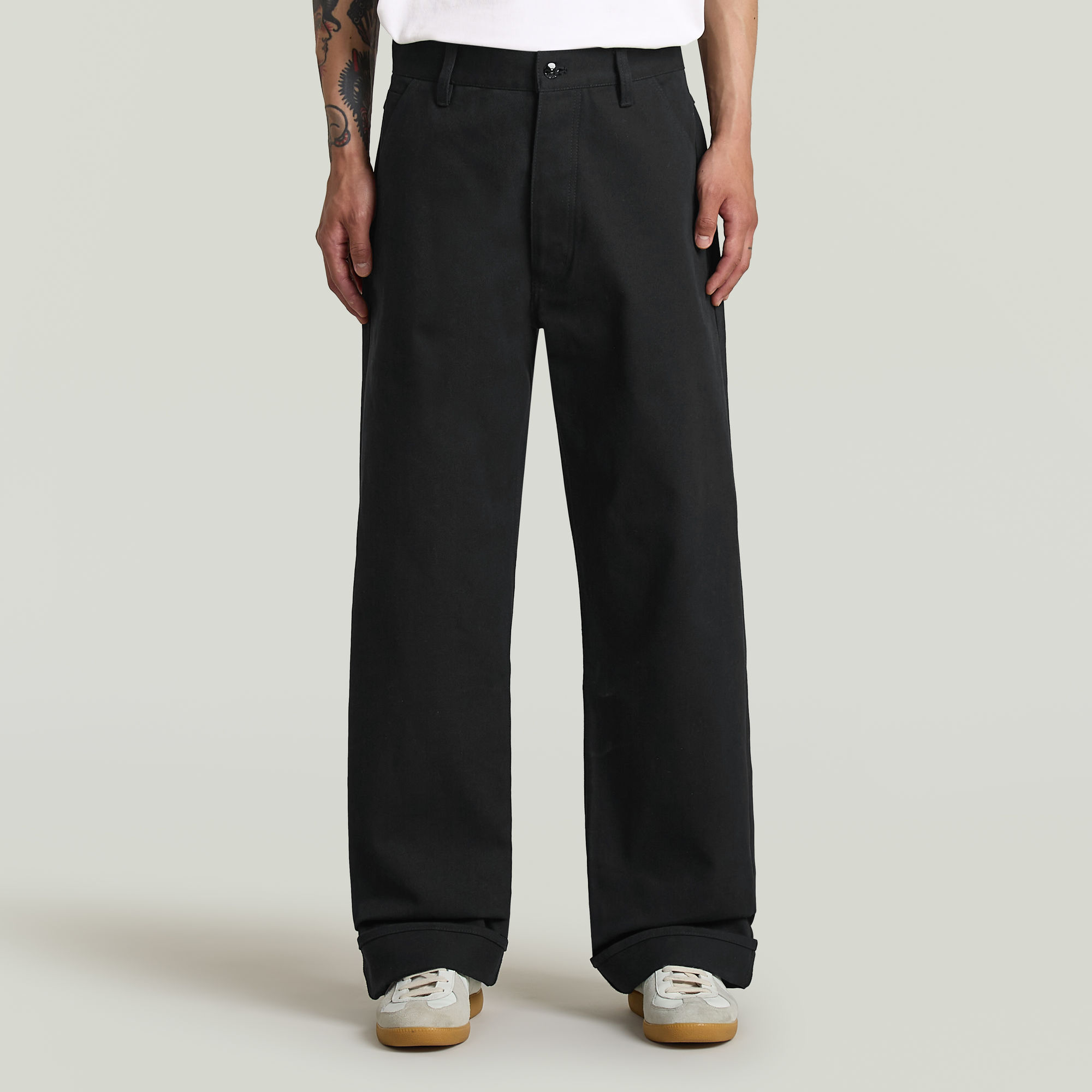 MN Type 96 Loose Chino - Schwarz - Herren