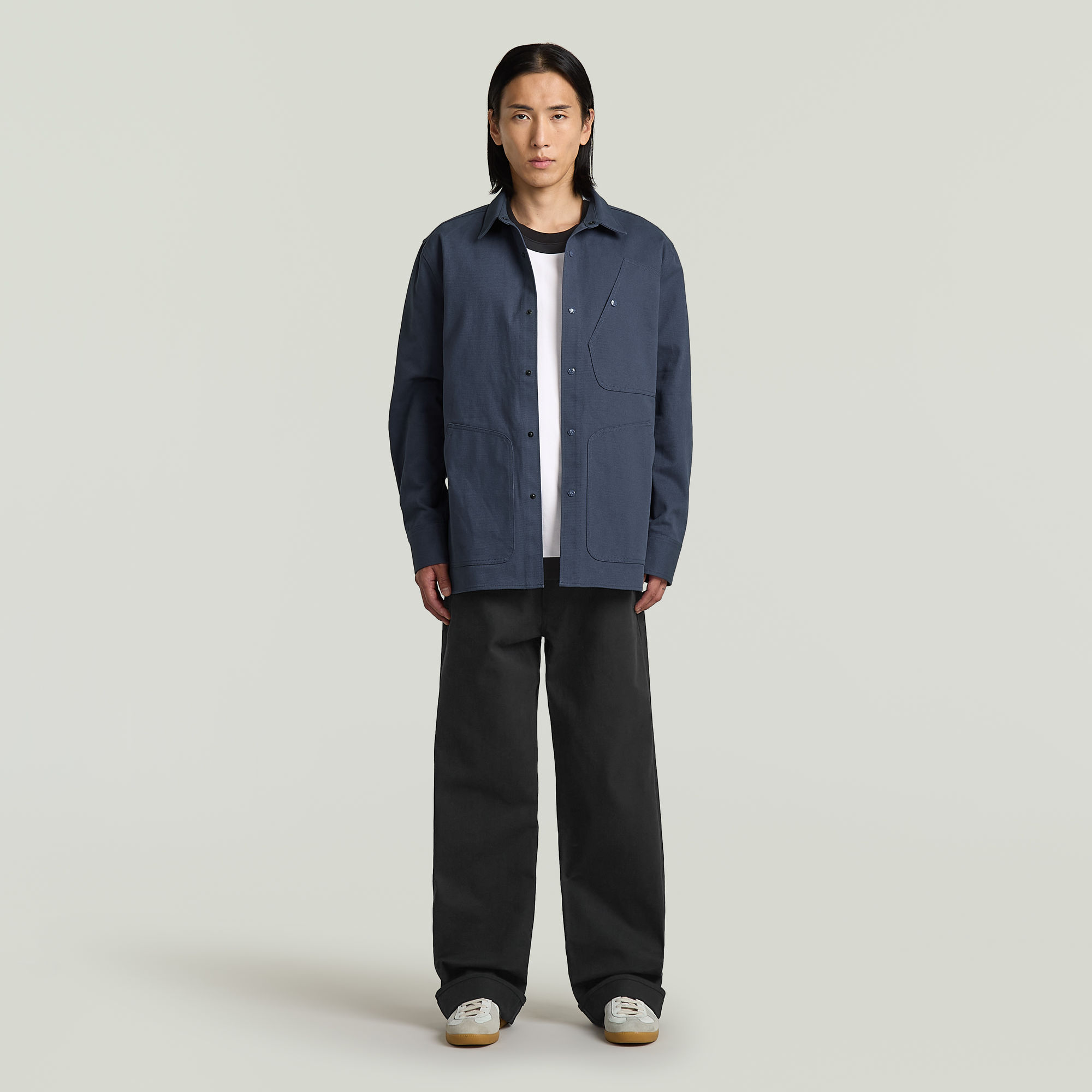 Thumbnail - MN Type 96 Loose Chino - Schwarz - Herren