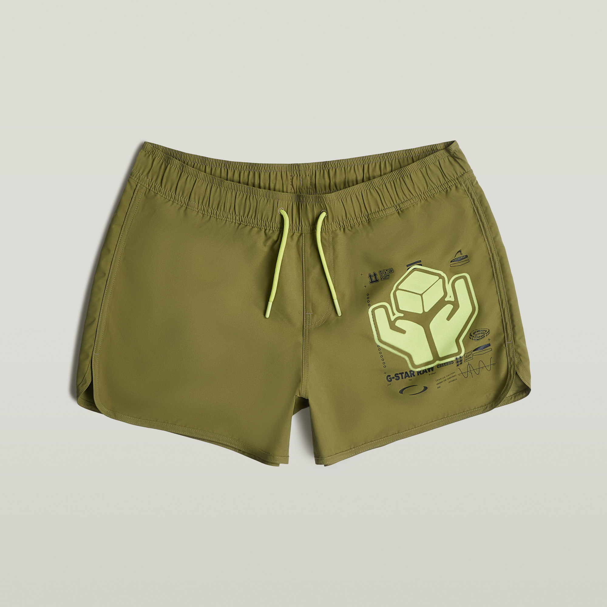 

Carnic Graphic Swim Shorts - Green - Men