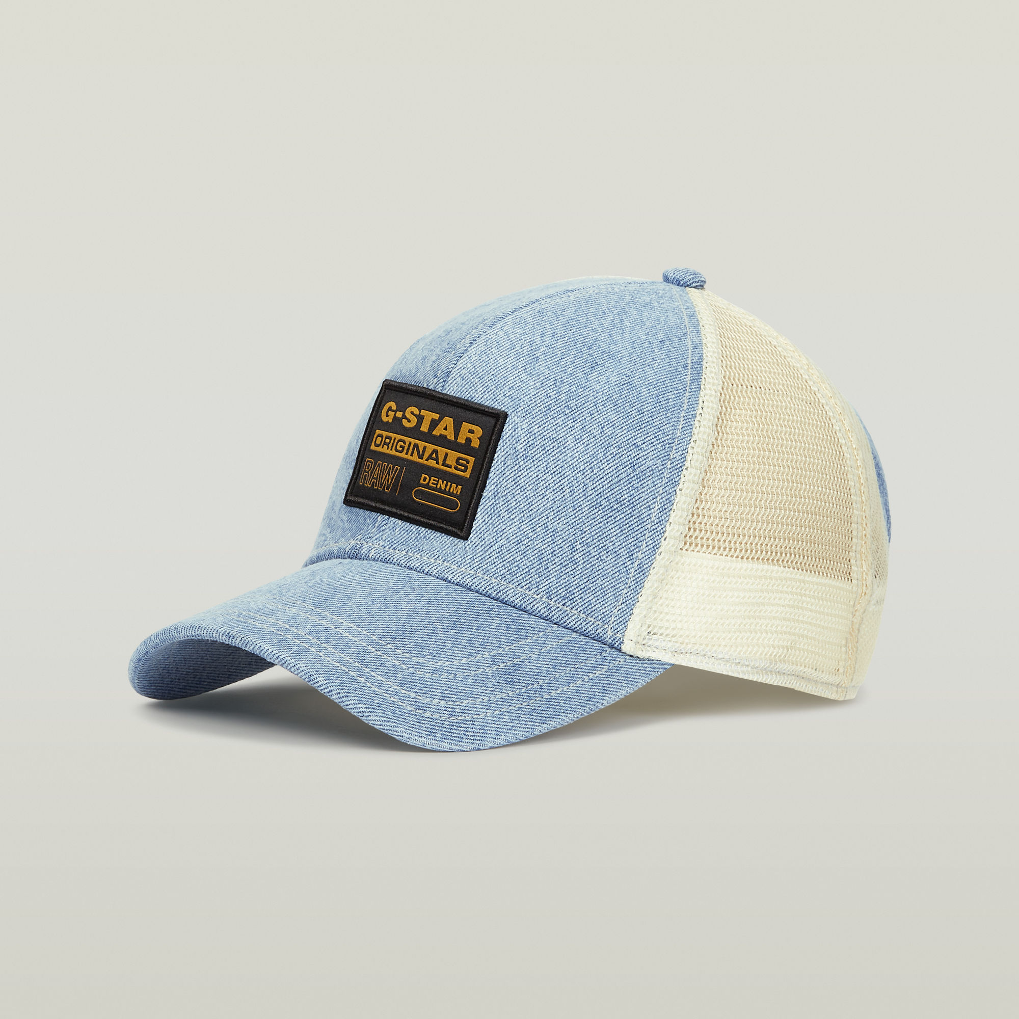 

Denim Embro Baseball Trucker Cap - Medium blue - Men