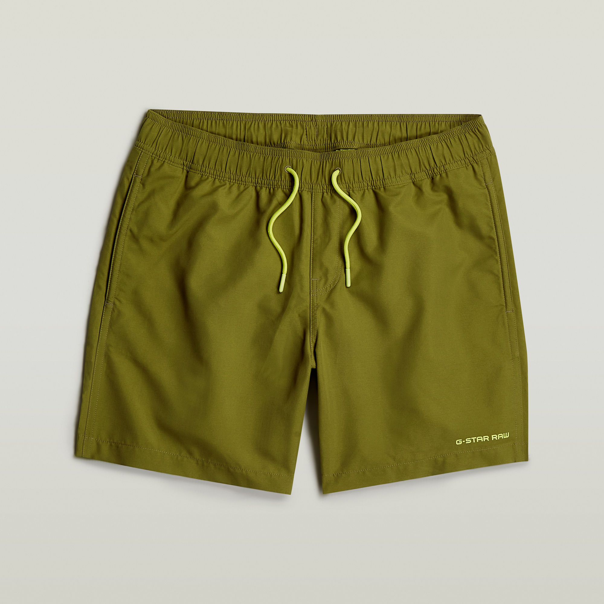 

Dirik Solid Swim Shorts - Green - Men