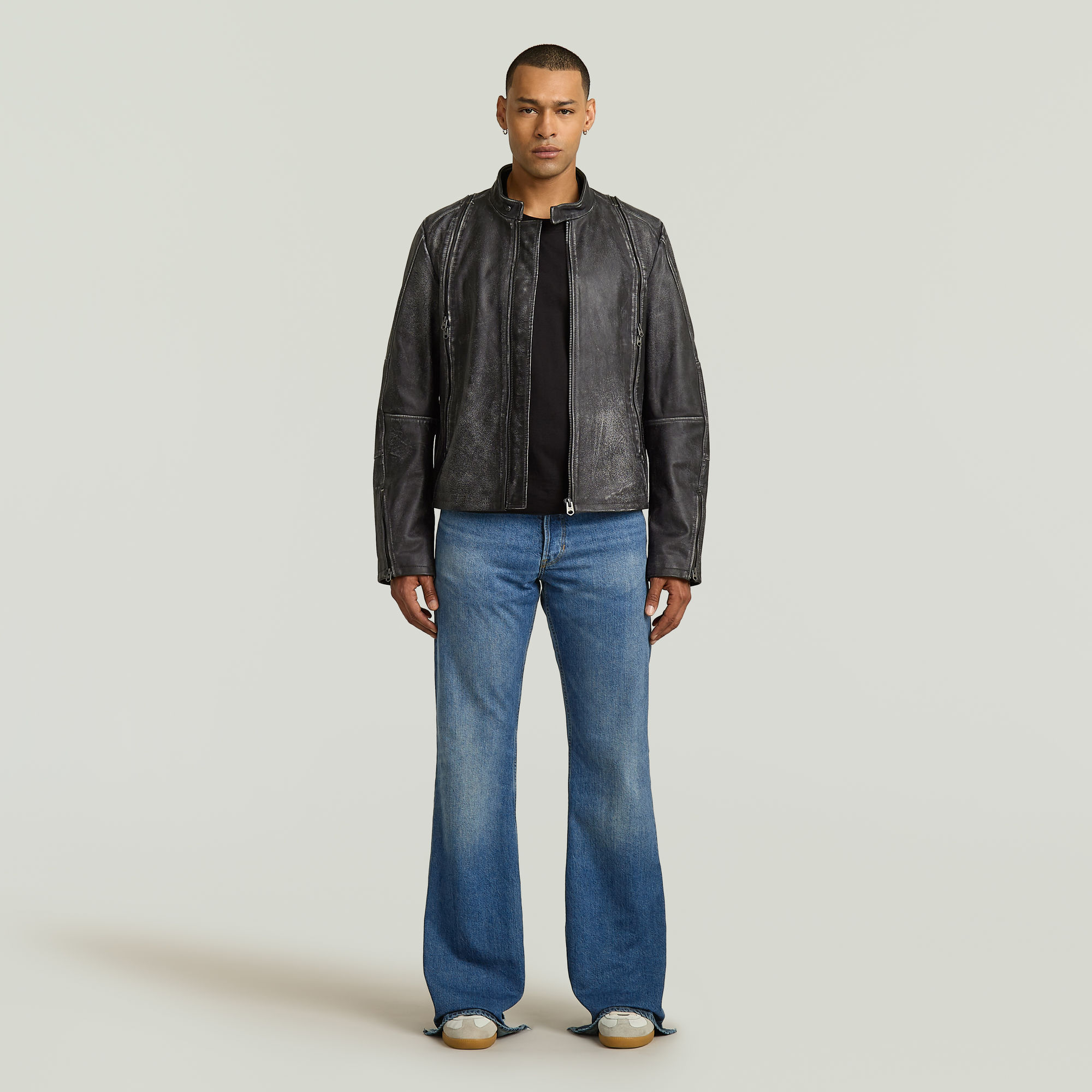 G-Star RAW Triple A Flare Jeans Midden blauw Heren