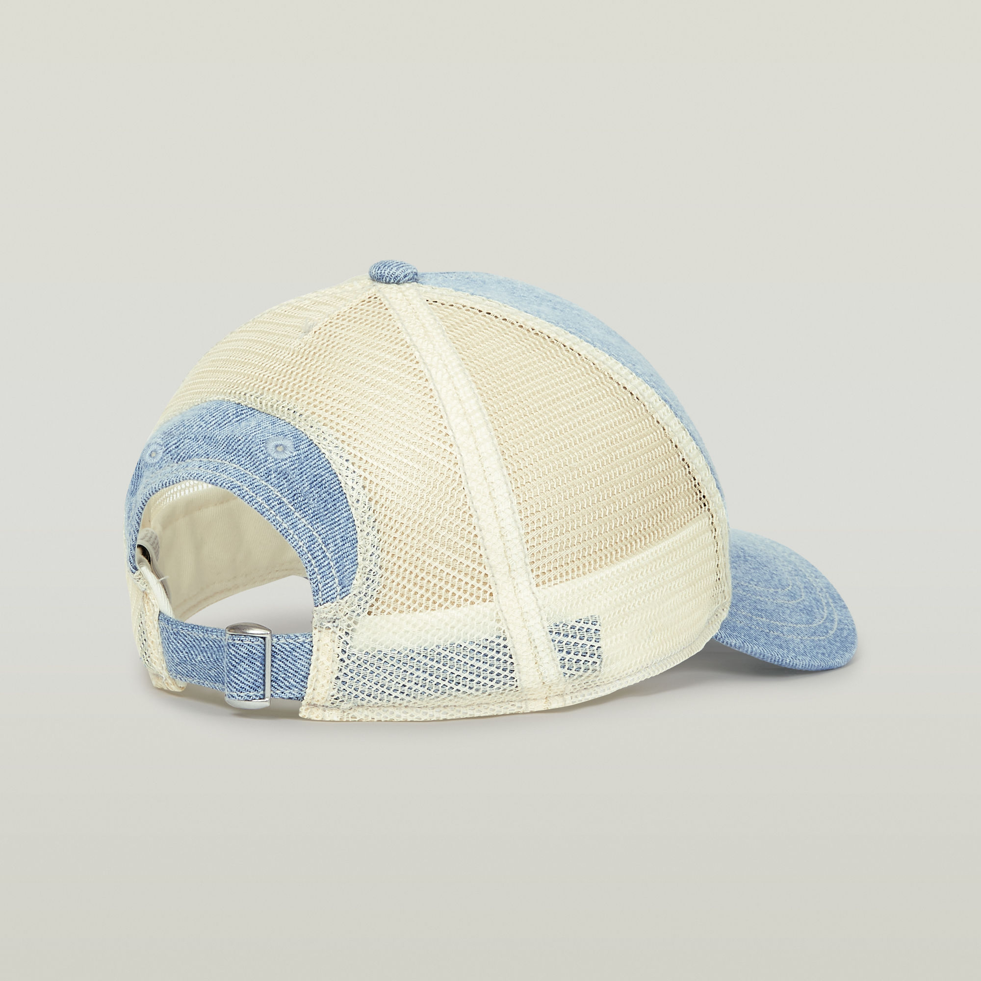 G-Star RAW Denim Embro Baseball Trucker Cap Midden blauw Heren