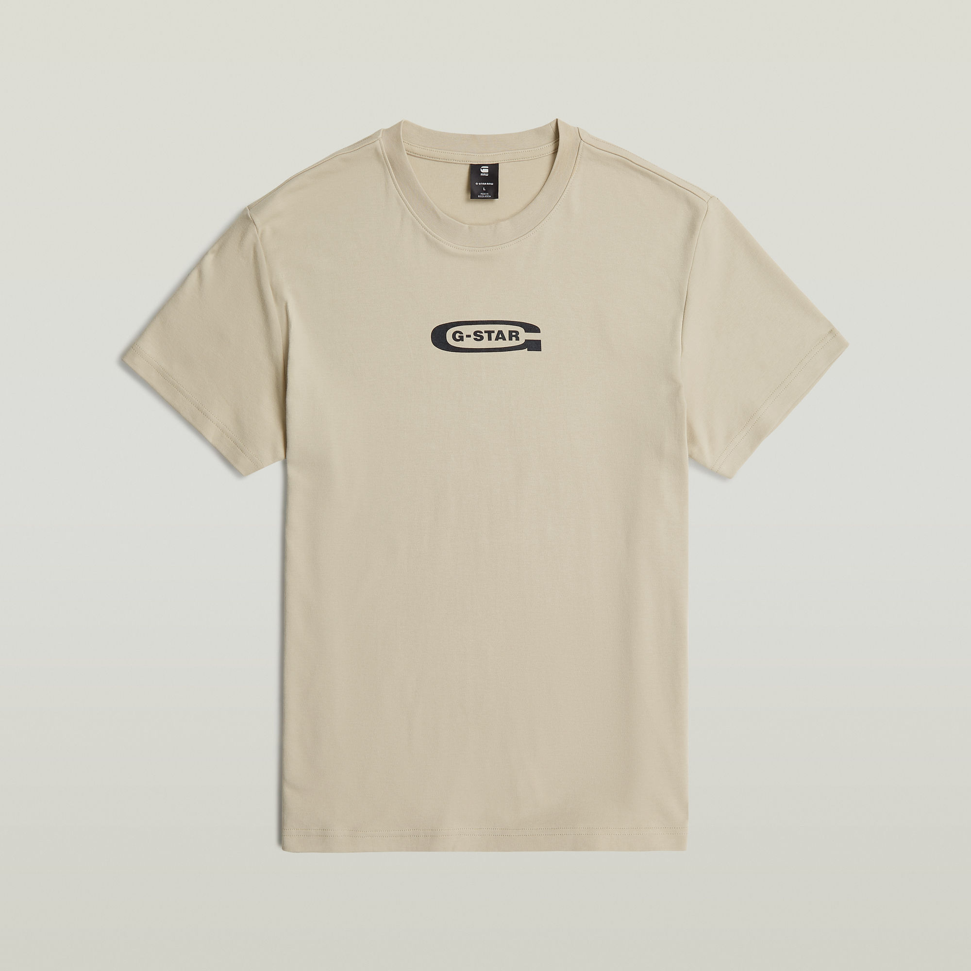 Thumbnail - Old Skool Logo T-Shirt - Beige - Herren