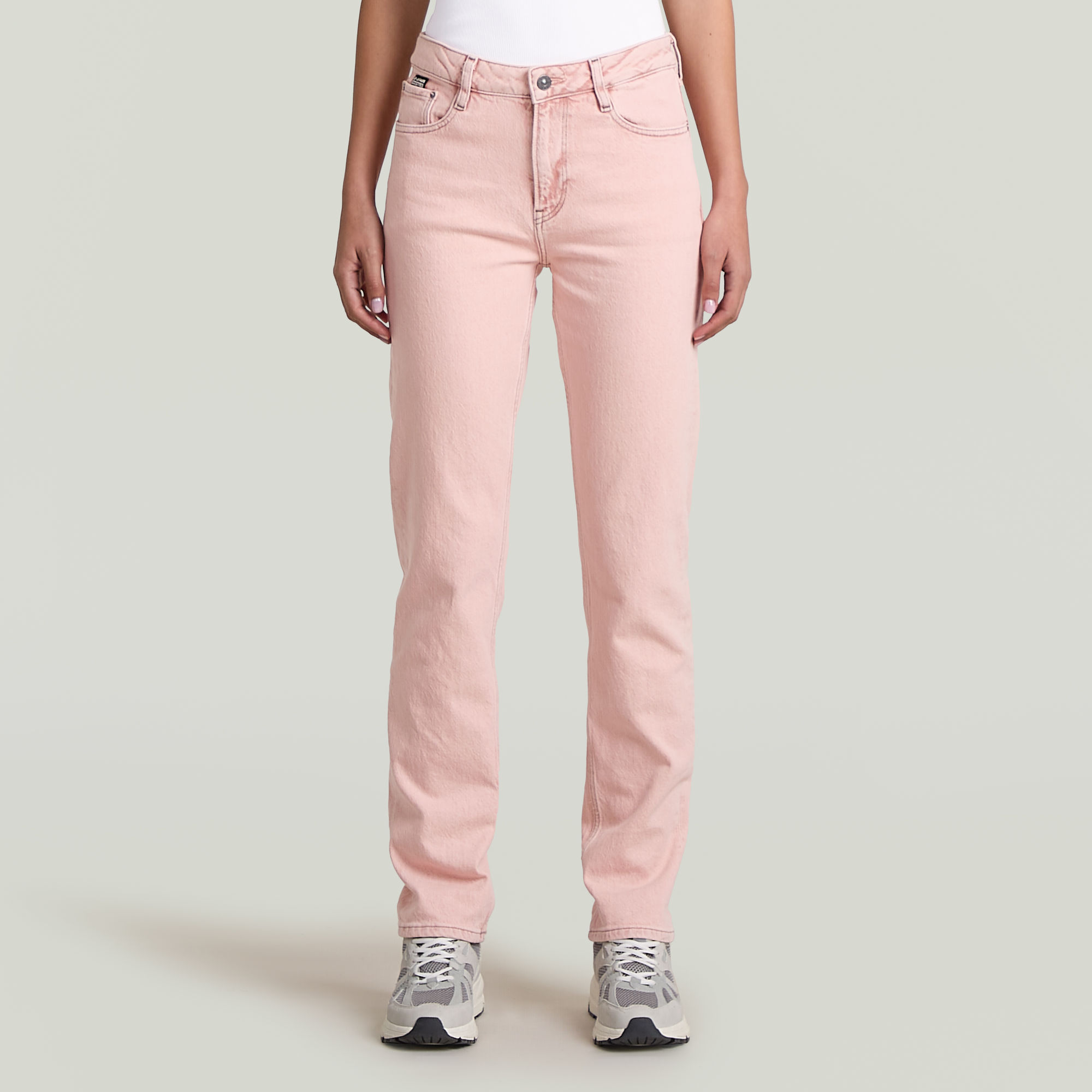 Jean Iggie Straight - Rose - Femmes - G-Star RAW - Modalova