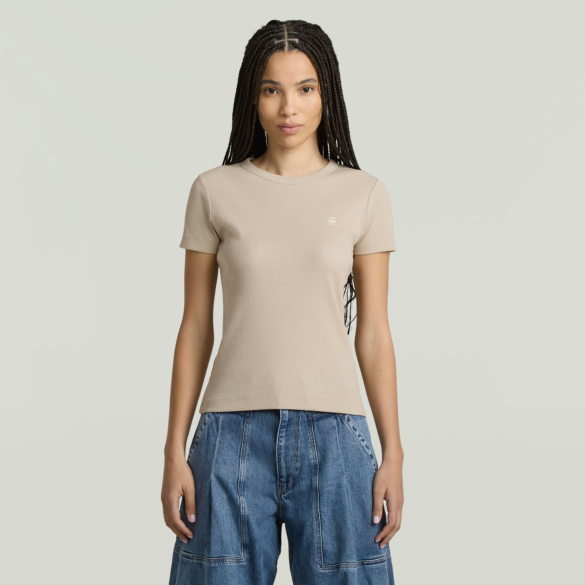 T-shirt Rib Cap Sleeve - s - G-Star RAW - Modalova