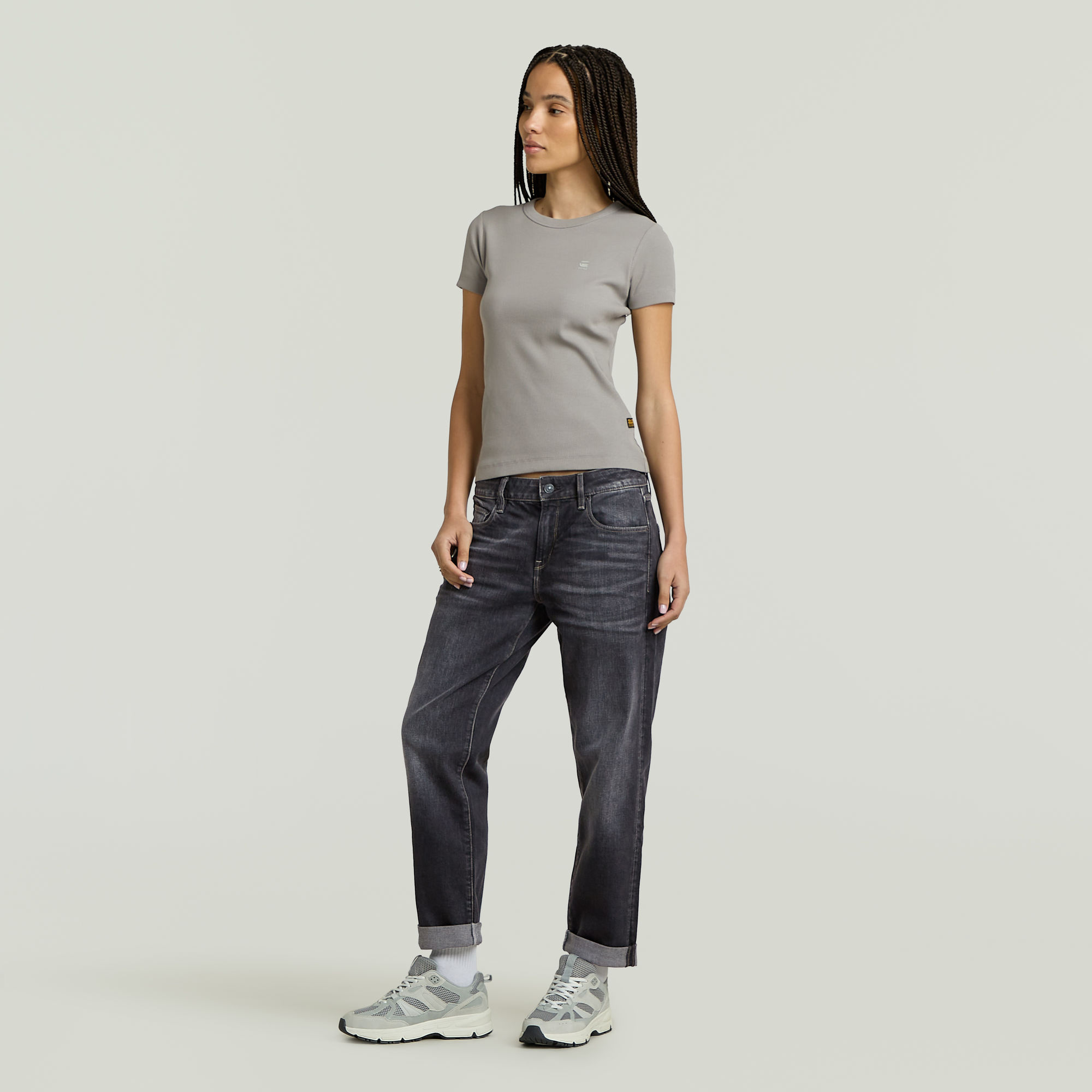 G-Star RAW Kate Boyfriend Jeans II Grijs Dames