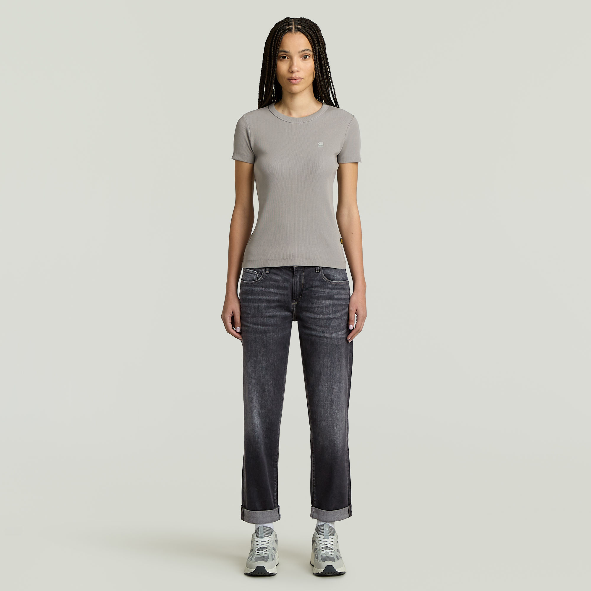 G-Star RAW Kate Boyfriend Jeans II Grijs Dames