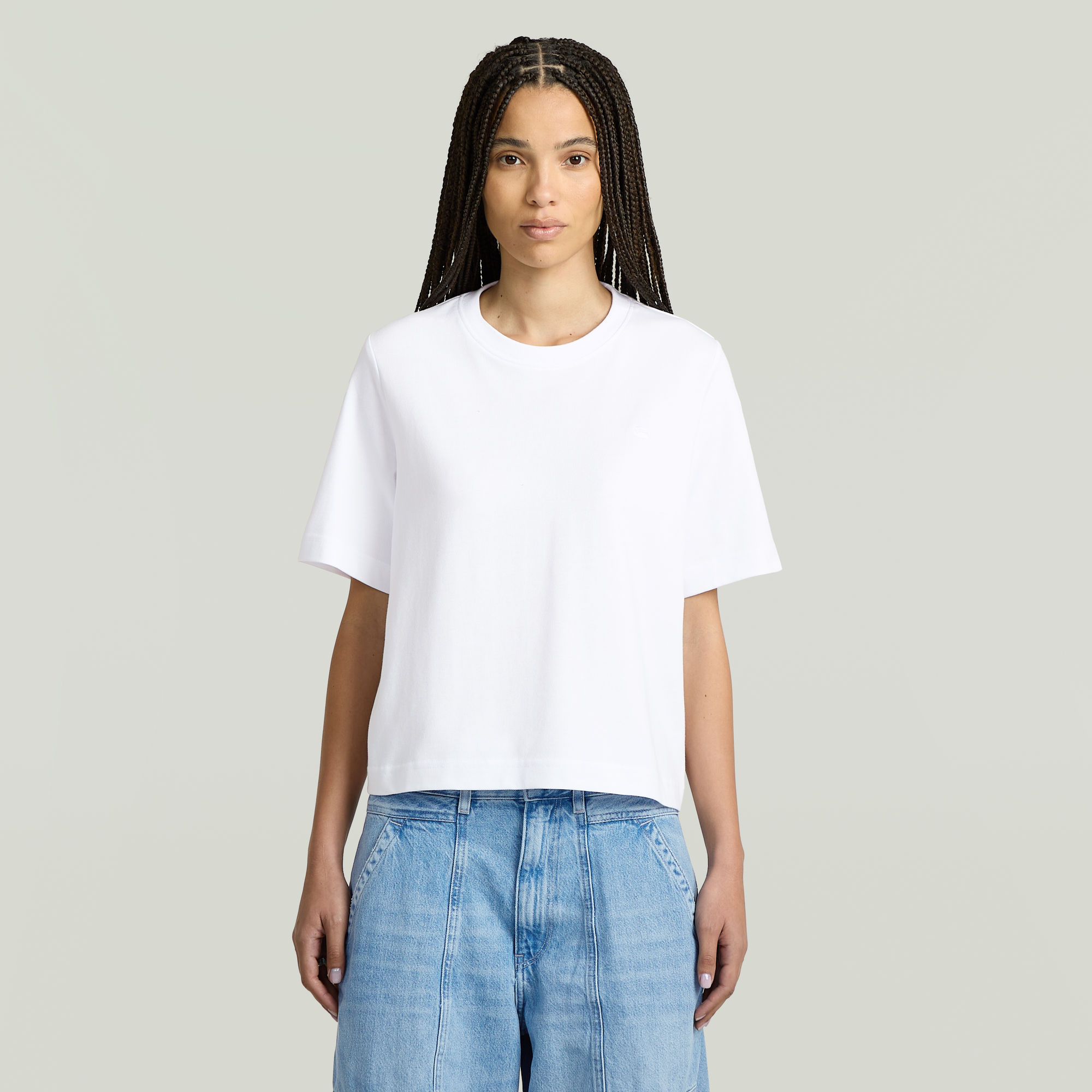

Boxy T-Shirt - White - Women