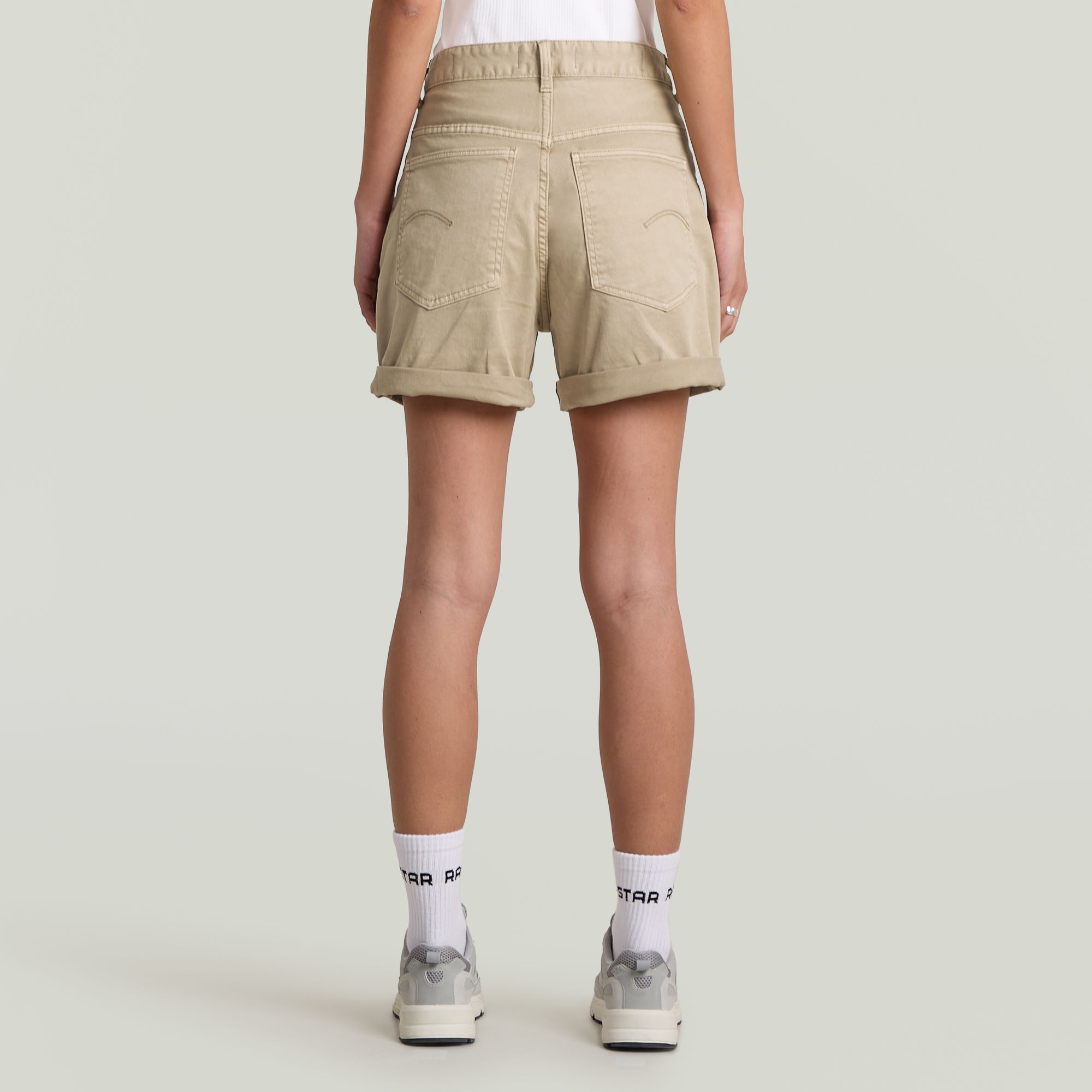 G-Star RAW Judee Short Clean Edge Short Beige Dames