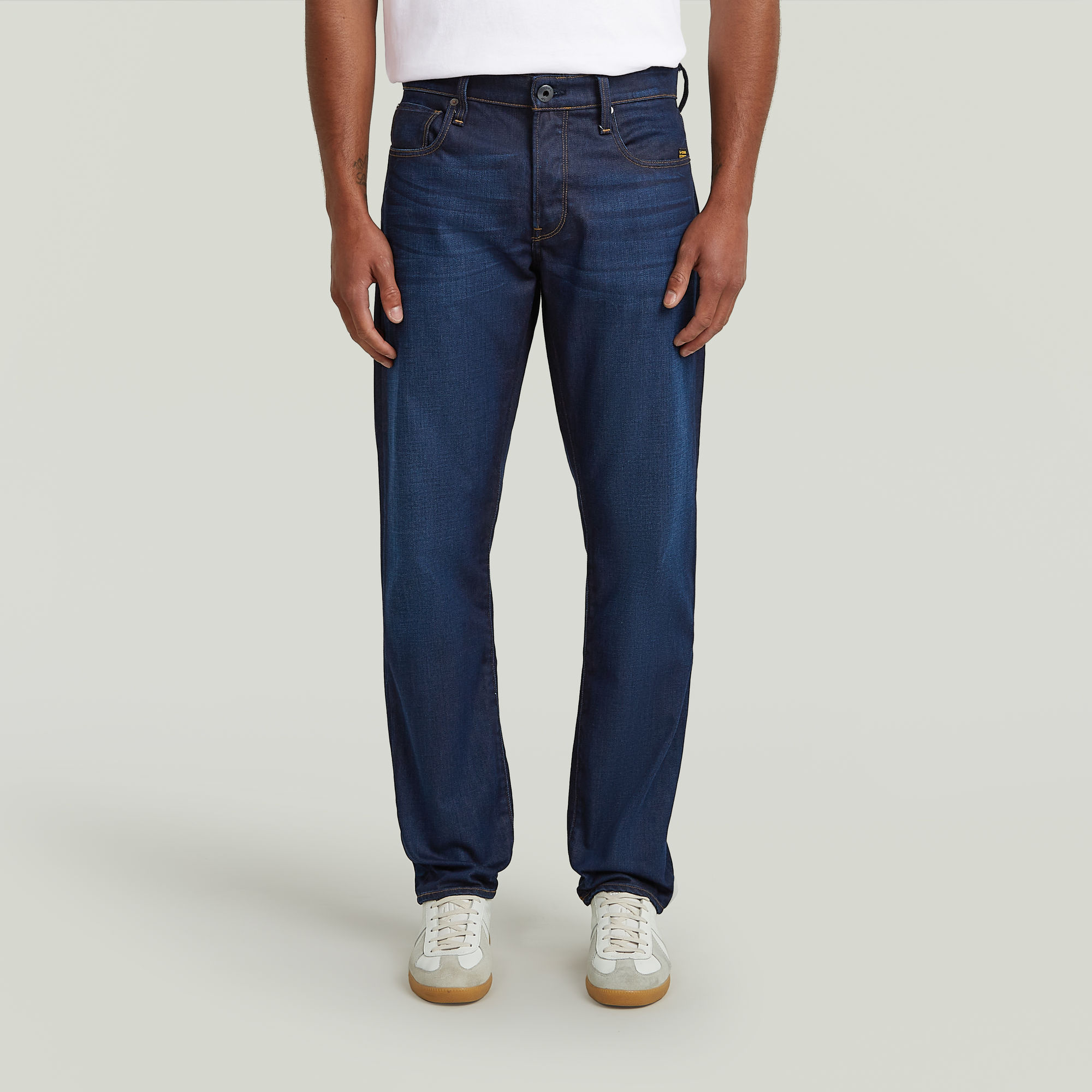 

3301 Straight Jeans - Dark blue - Men