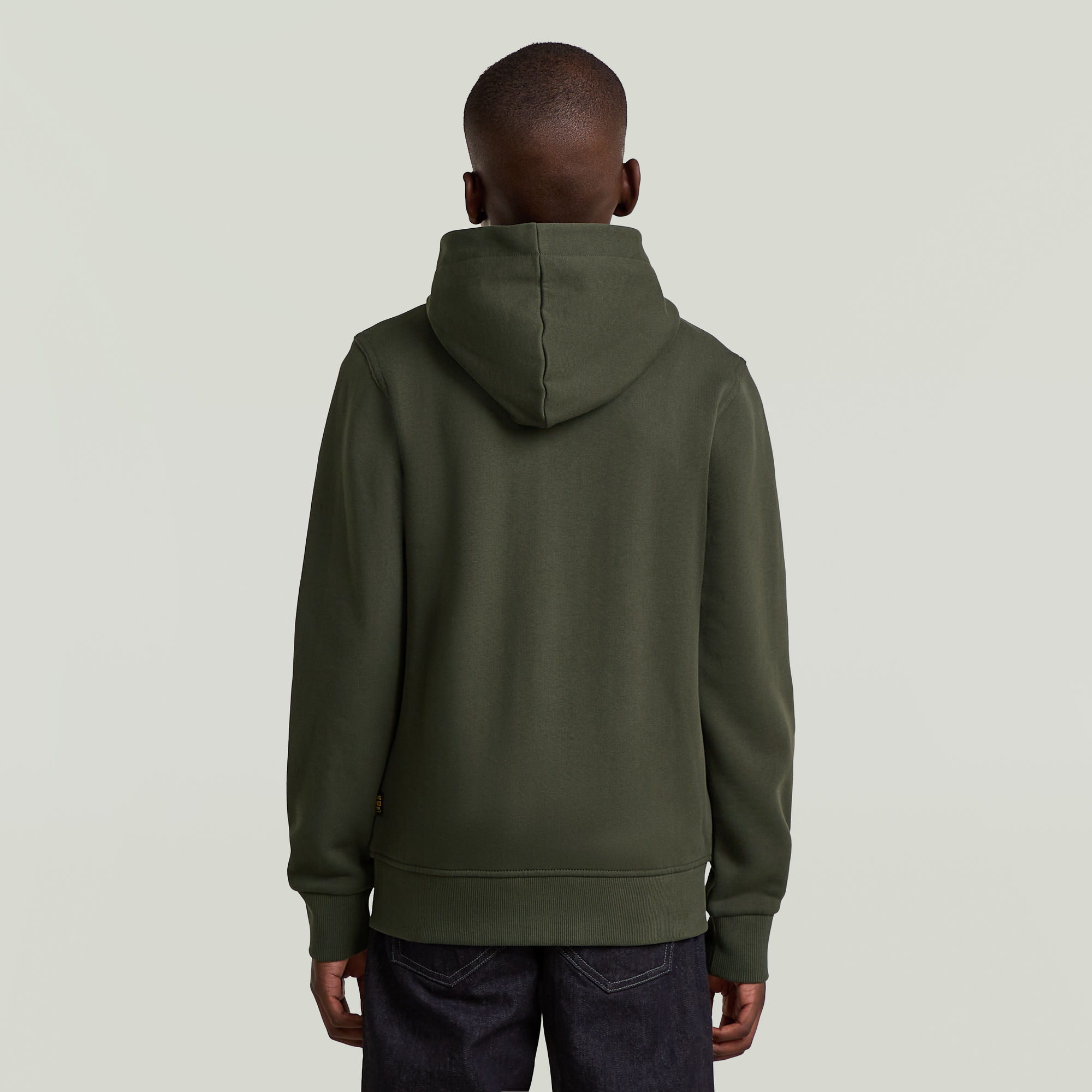 G-Star RAW Zipp Regular Vest Jongens Grijs jongens