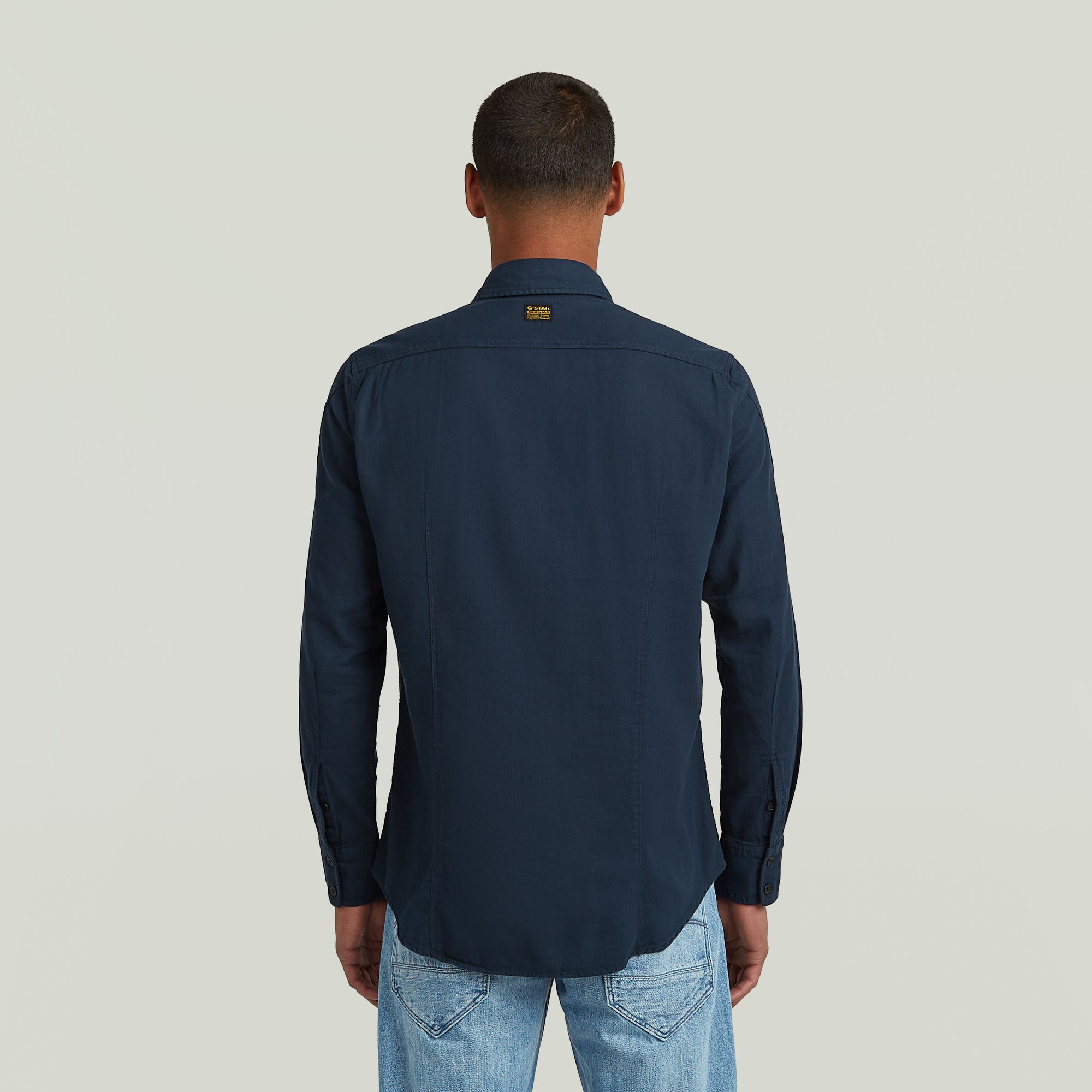G-Star RAW Arc 3D Slim Shirt Donkerblauw Heren
