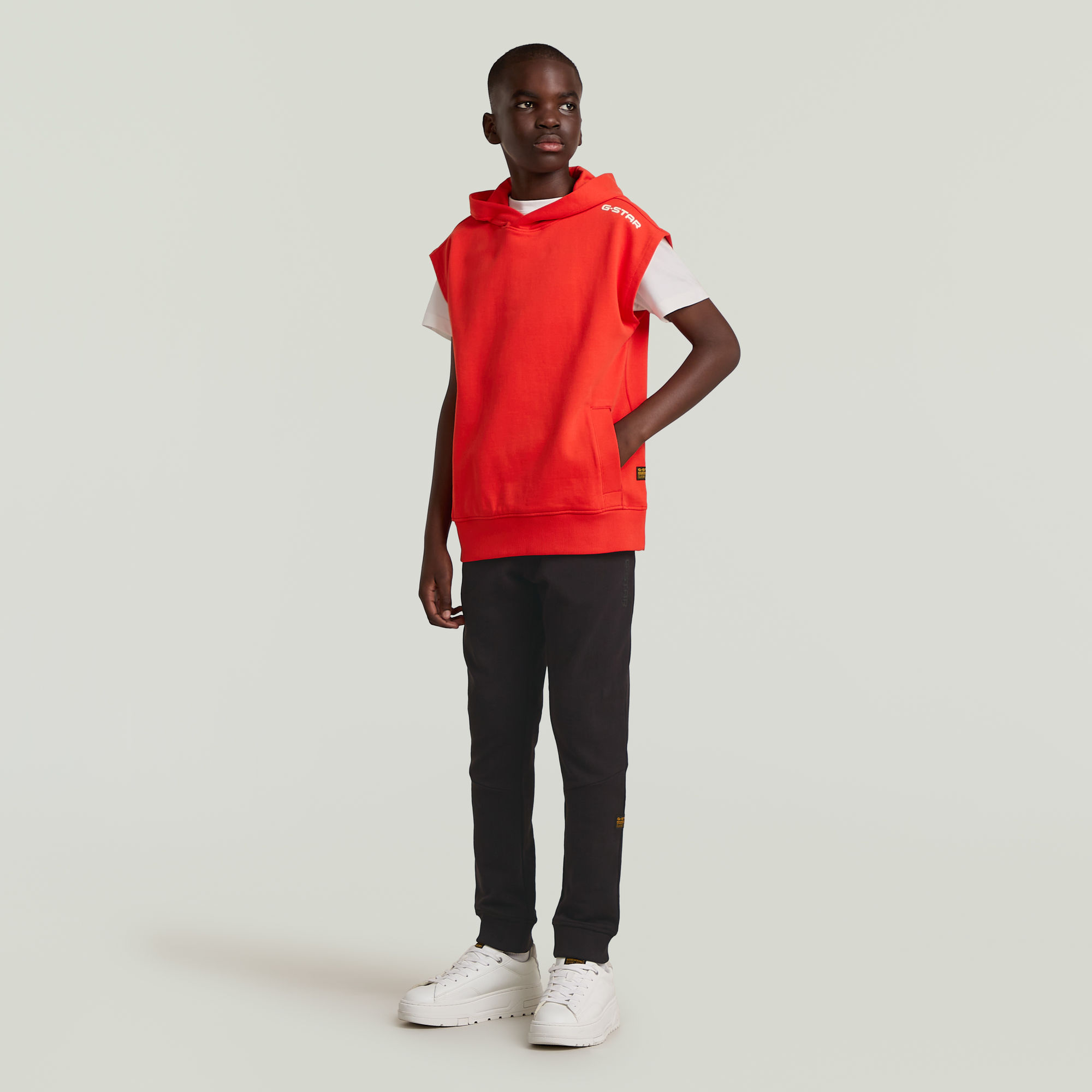 G-Star RAW Loose Sweater Jongens Rood jongens