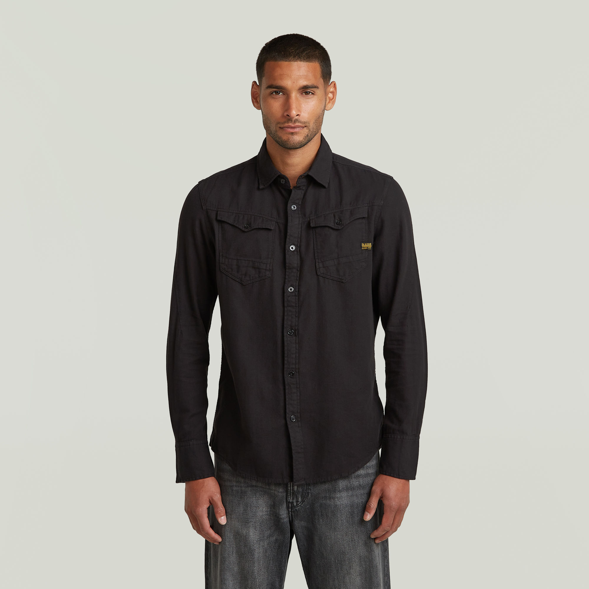 

Arc 3D Slim Shirt - Black - Men