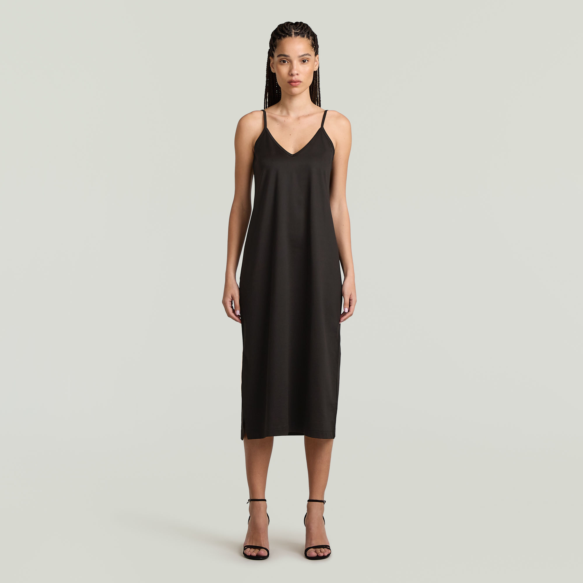 G-Star RAW Slip Loose Jurk Zwart Dames