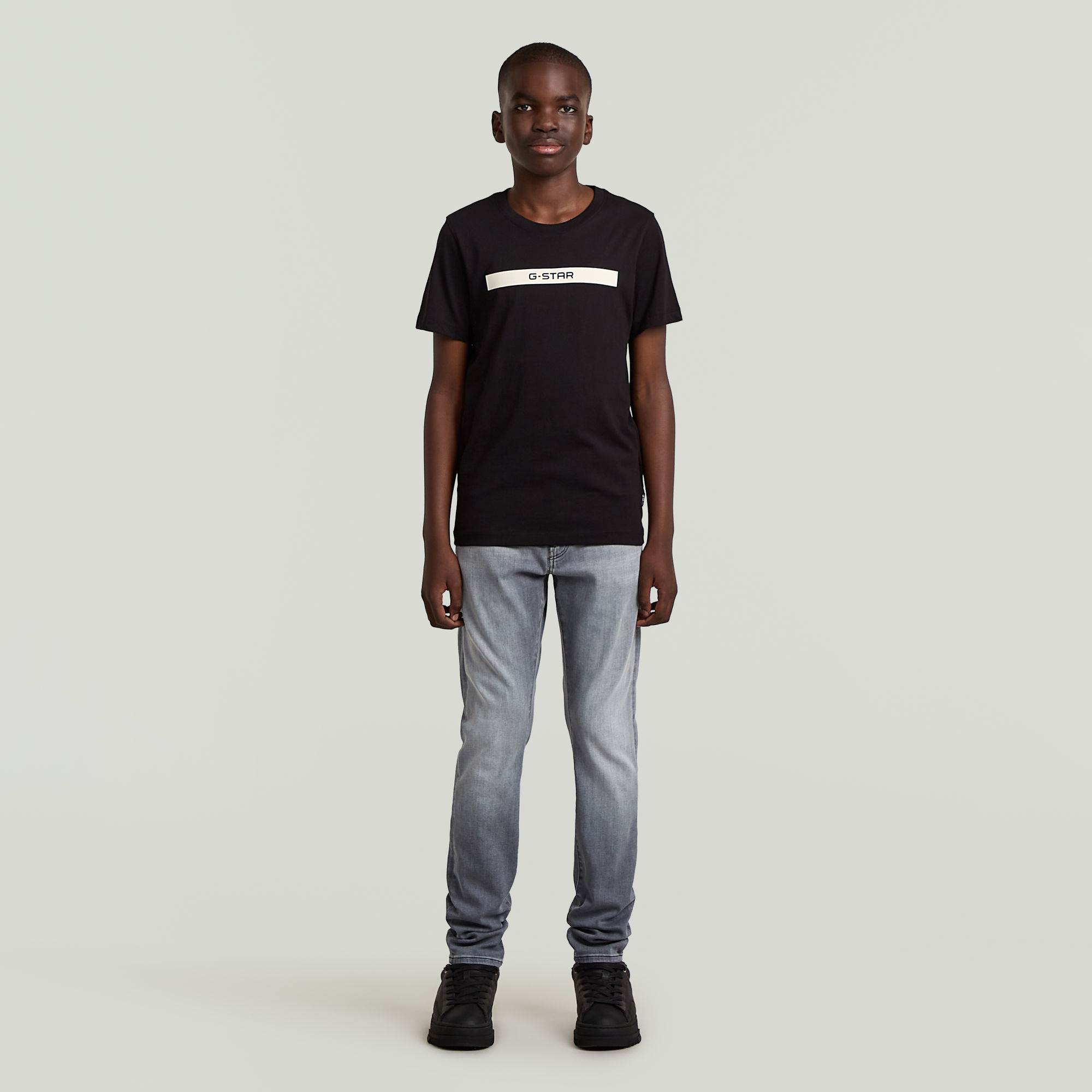 Thumbnail - Boys Revend Skinny Jeans - Grau - jungen