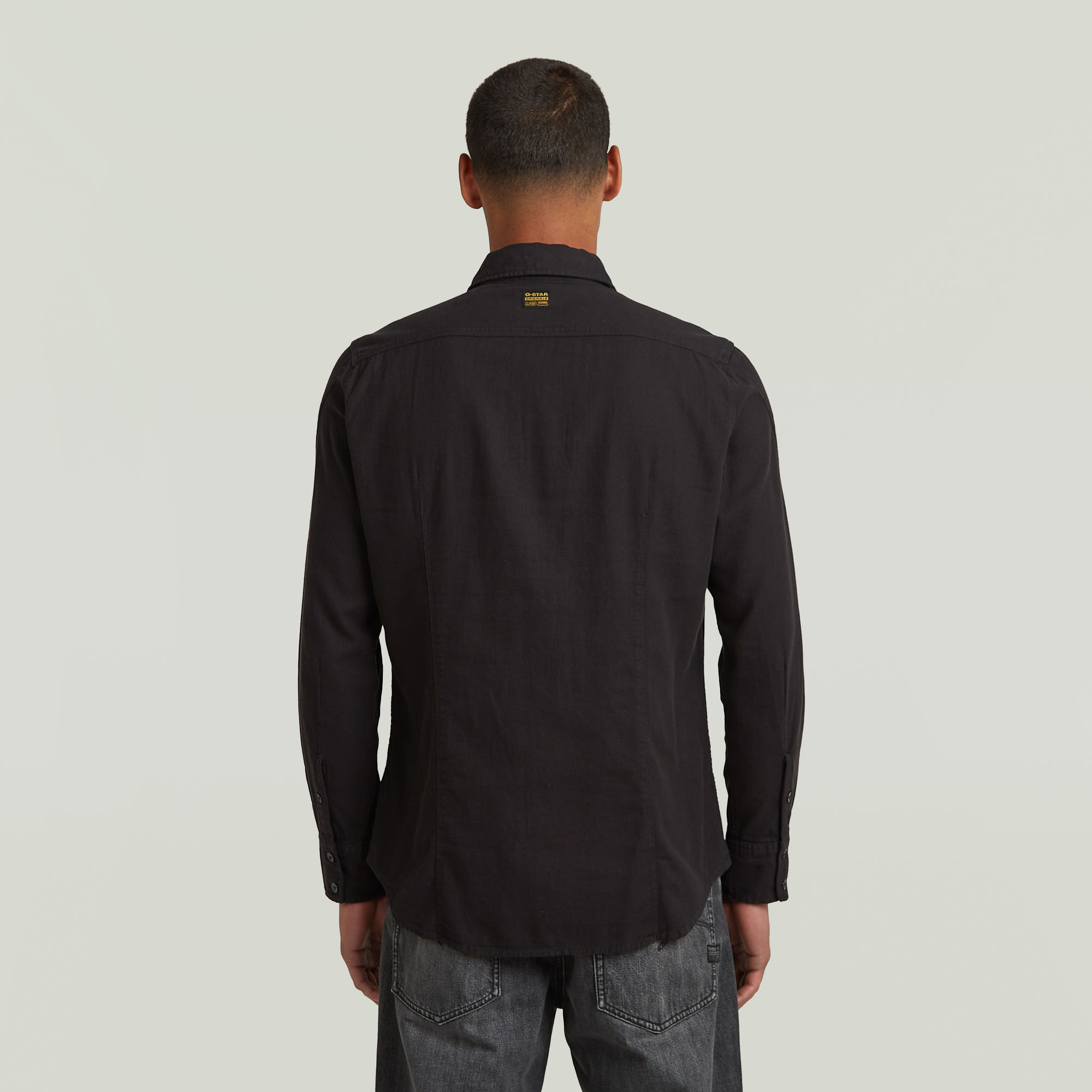 G-Star RAW Arc 3D Slim Shirt Zwart Heren