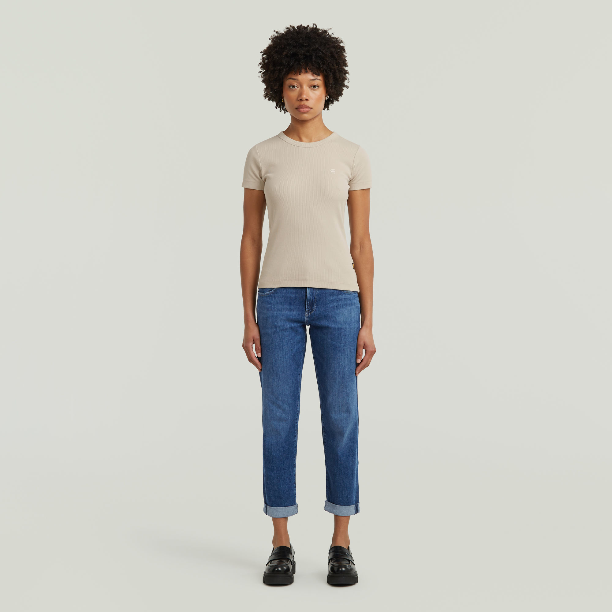 G-Star RAW Kate Boyfriend Jeans Midden blauw Dames