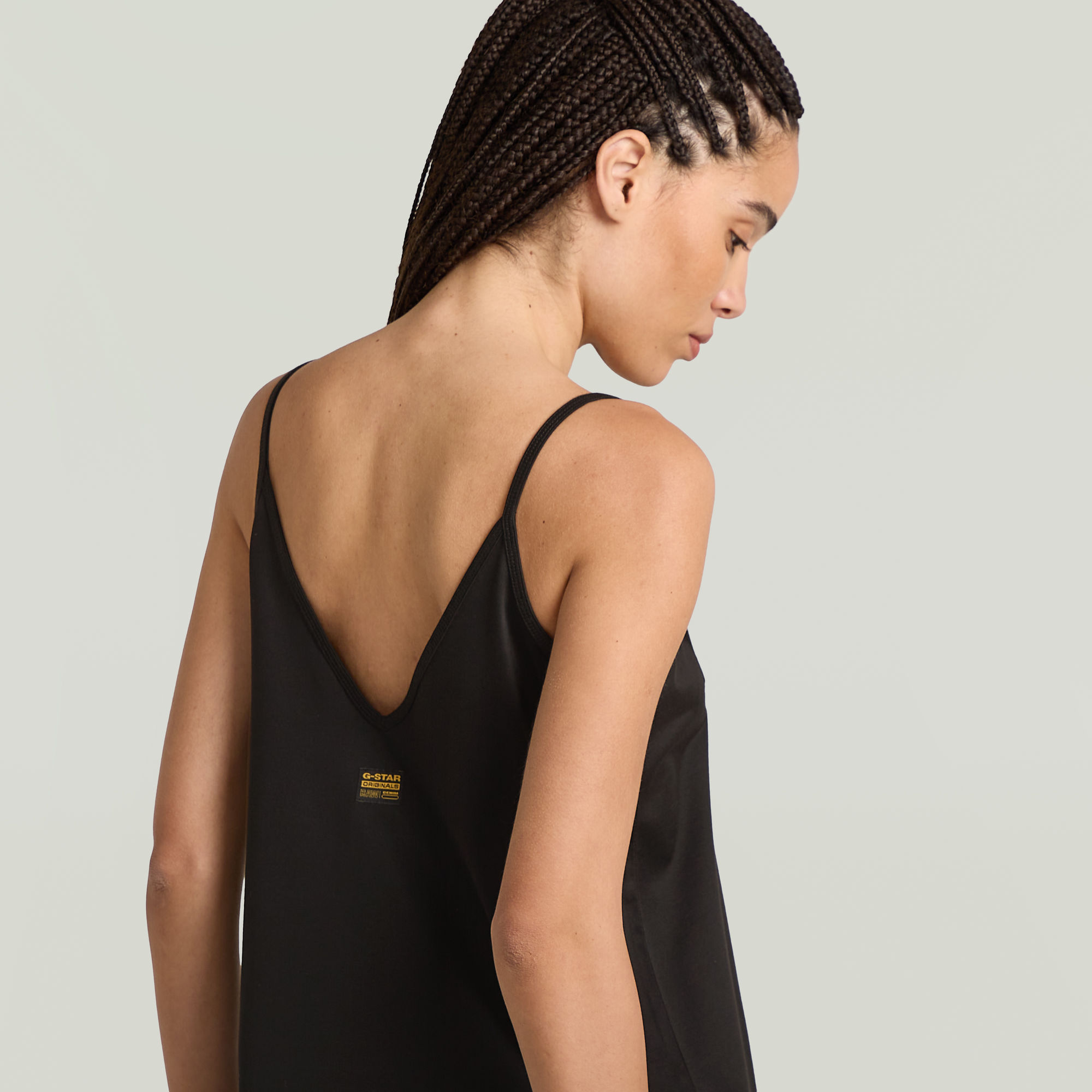 G-Star RAW Slip Loose Jurk Zwart Dames