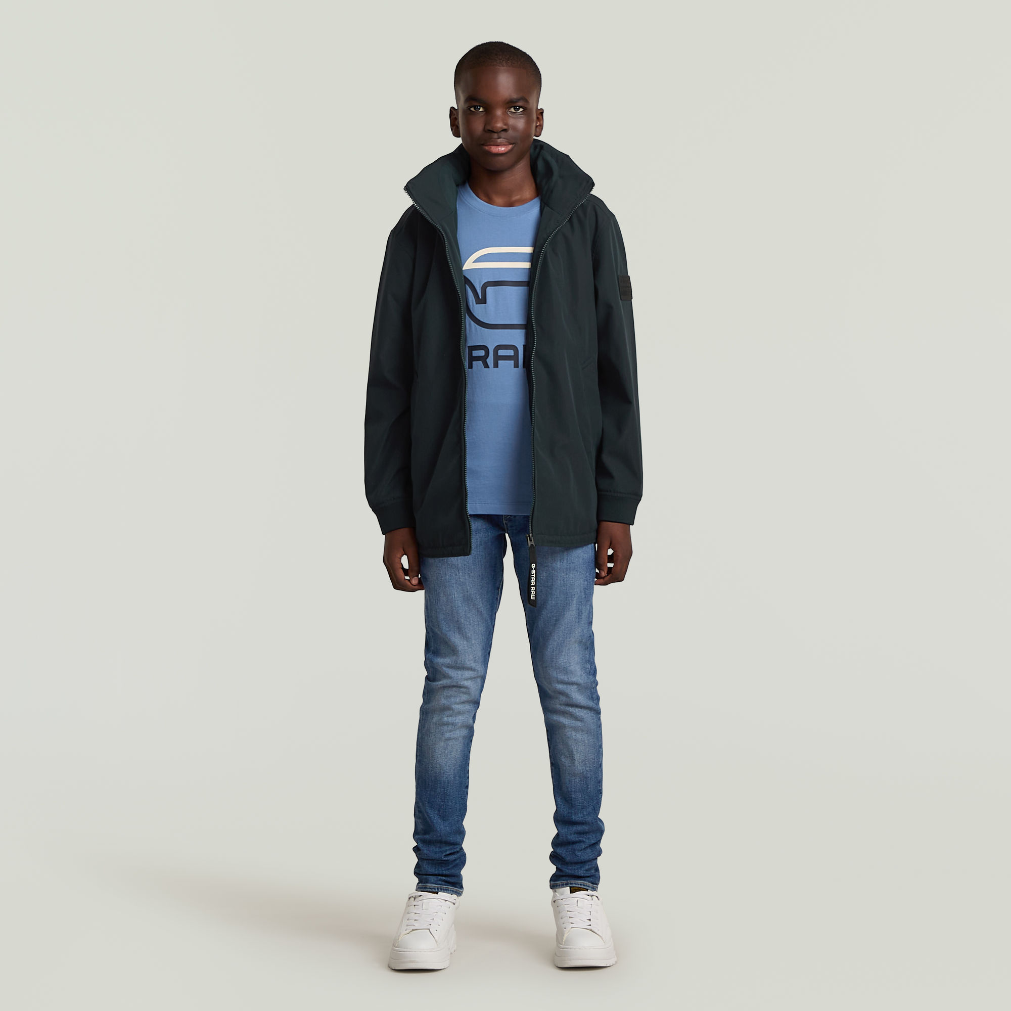 Thumbnail - Boys Expedition Jacket - Dunkelblau - jungen