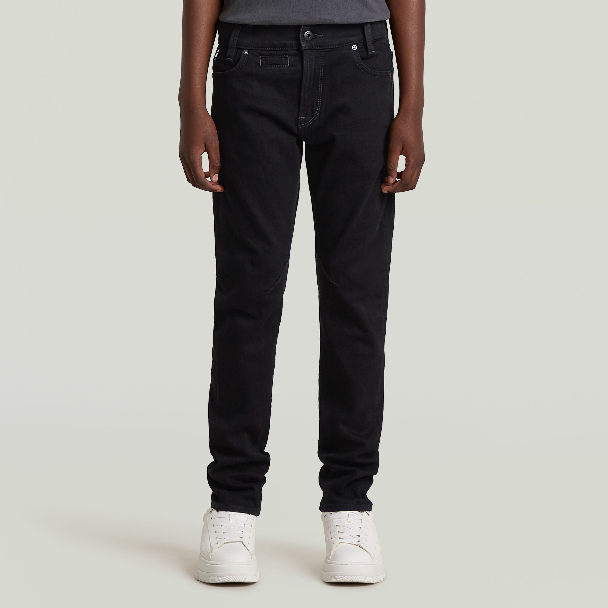 

Boys D-STAQ Slim Jeans - Black - boys