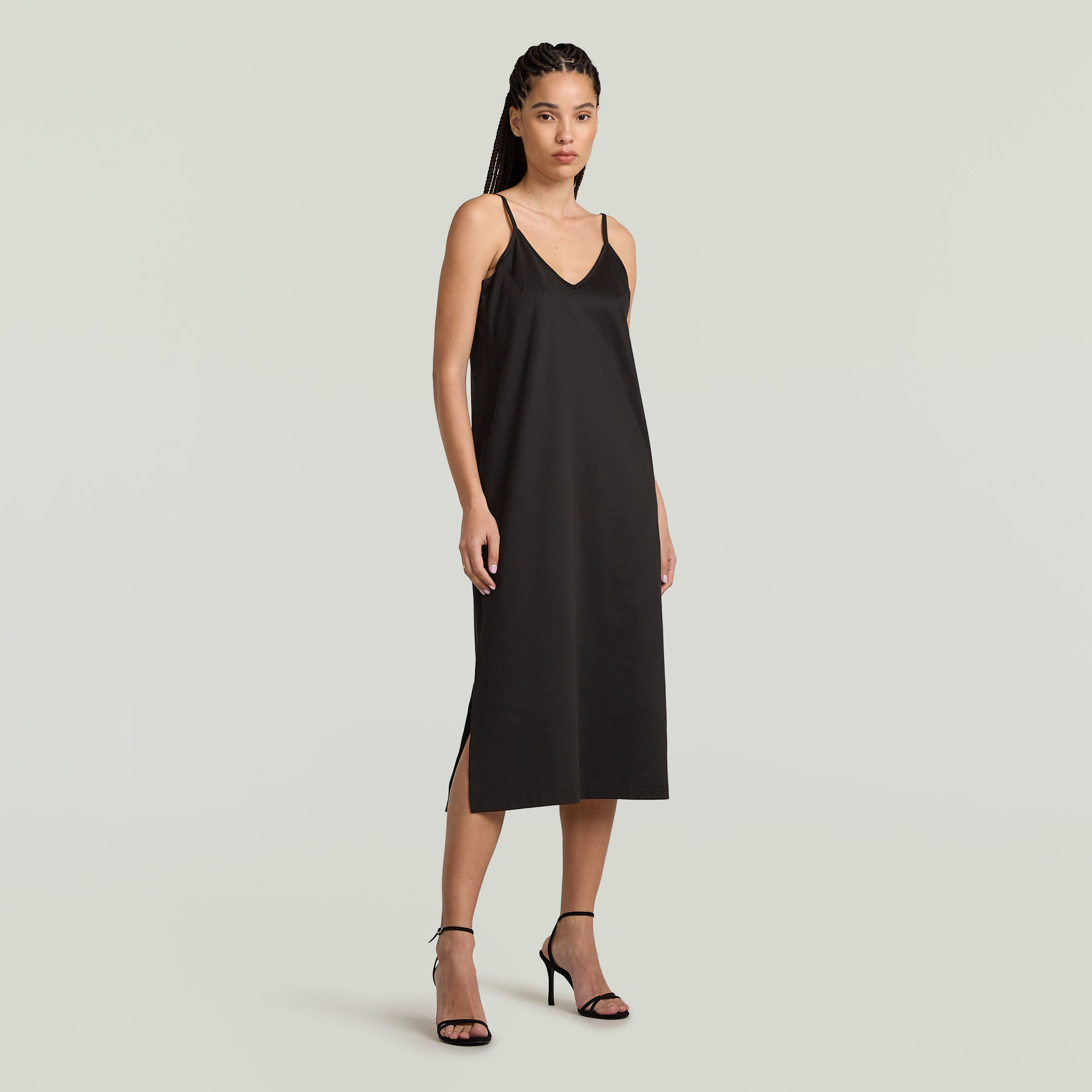 G-Star RAW Slip Loose Jurk Zwart Dames