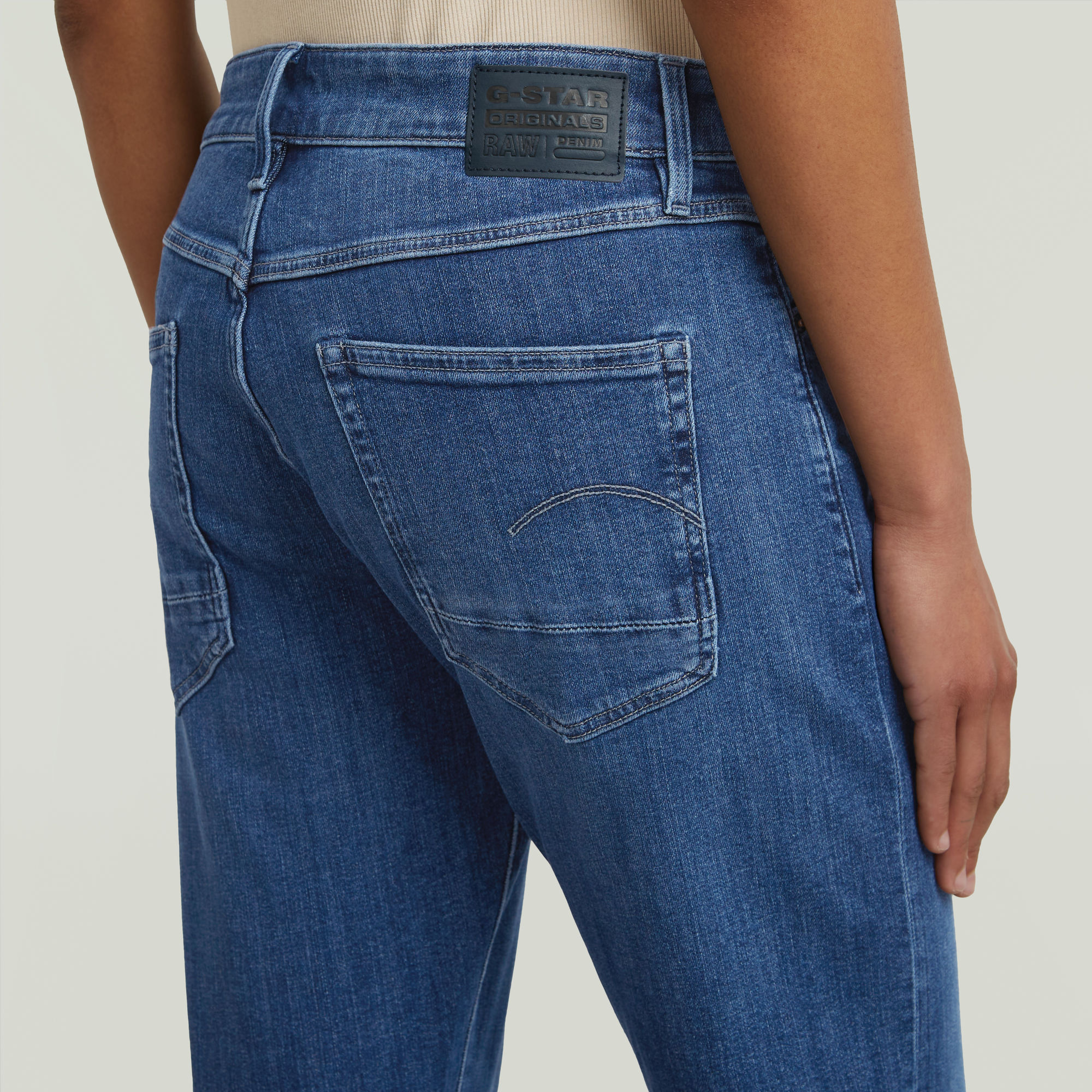 G-Star RAW Kate Boyfriend Jeans Midden blauw Dames