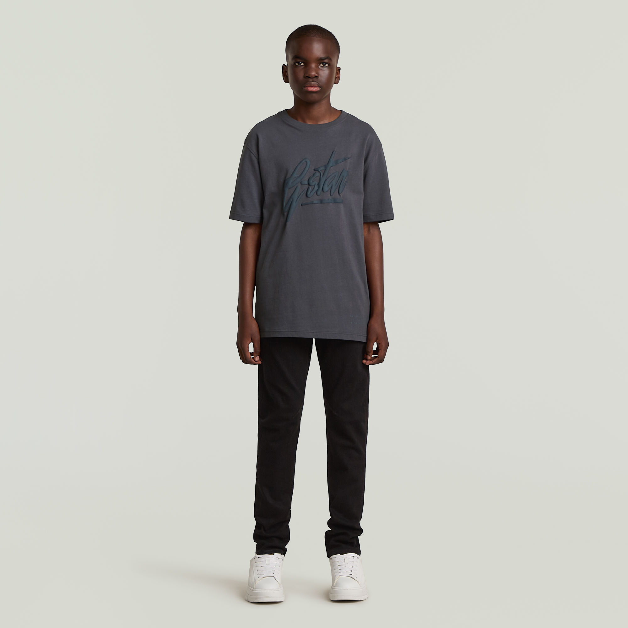 Thumbnail - Boys D-STAQ Slim Jeans - Schwarz - jungen