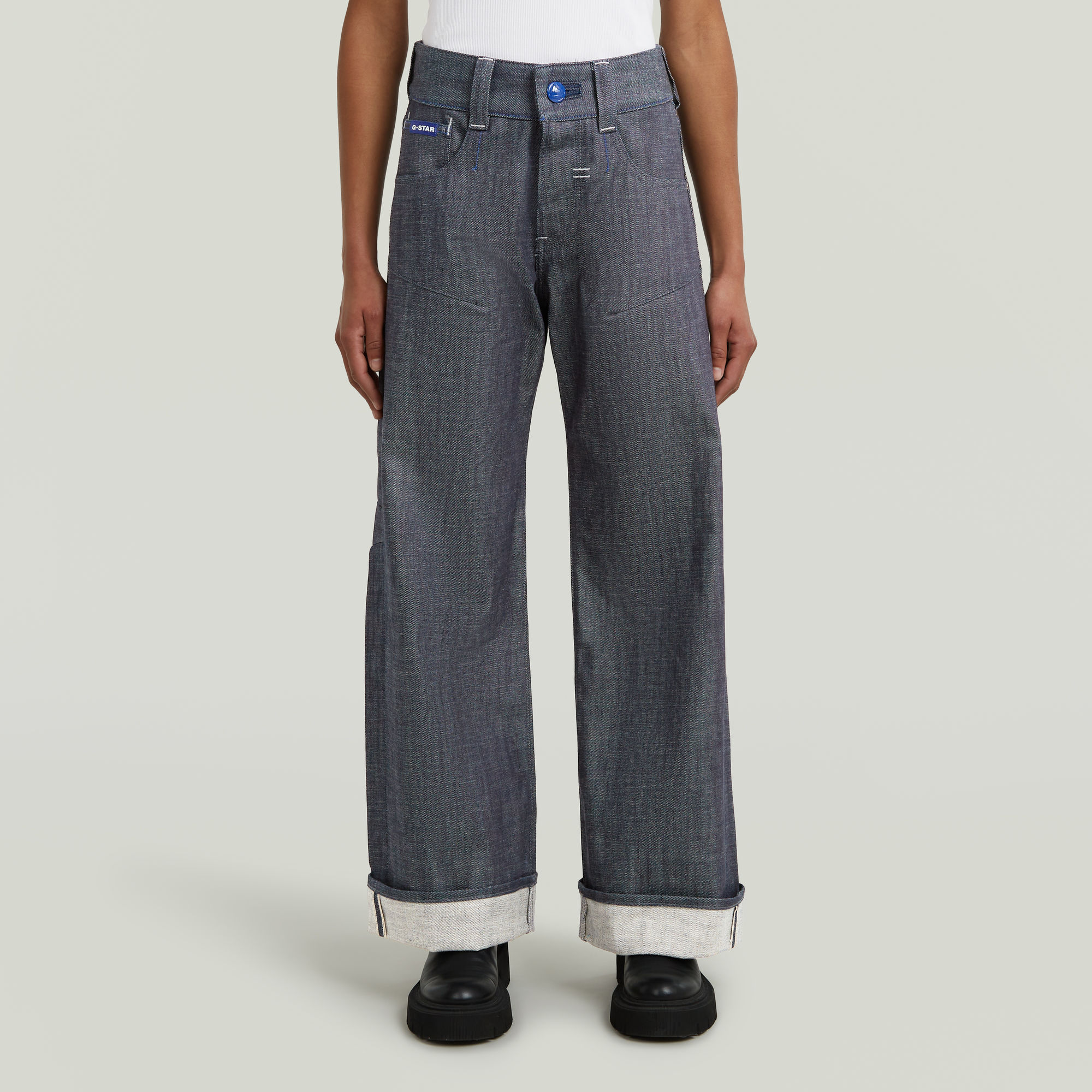 G-Star RAW G-STAR Origins Bowey 3D Selvedge Jeans - Donkerblauw - Dames