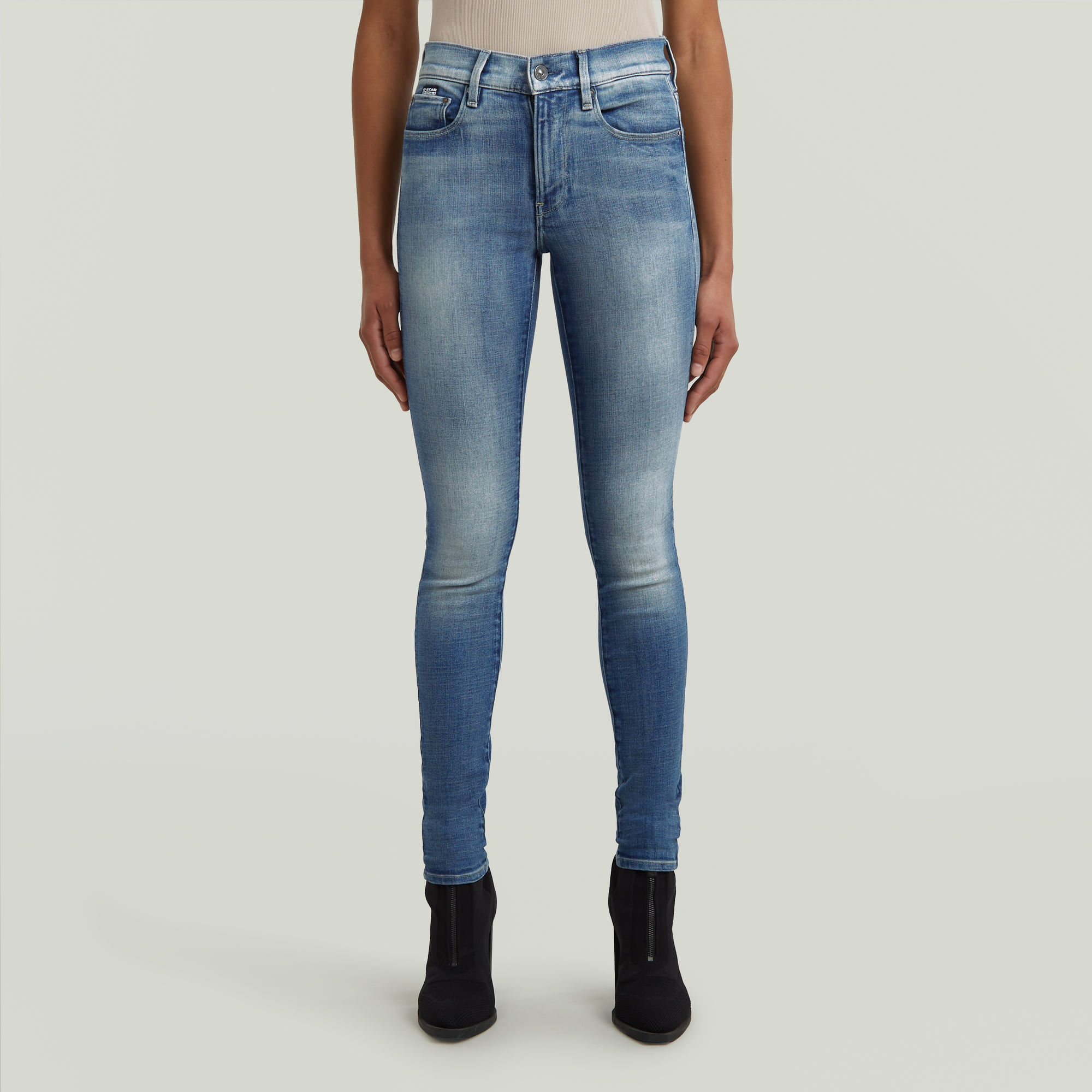 

3301 Skinny Jeans - Medium blue - Women