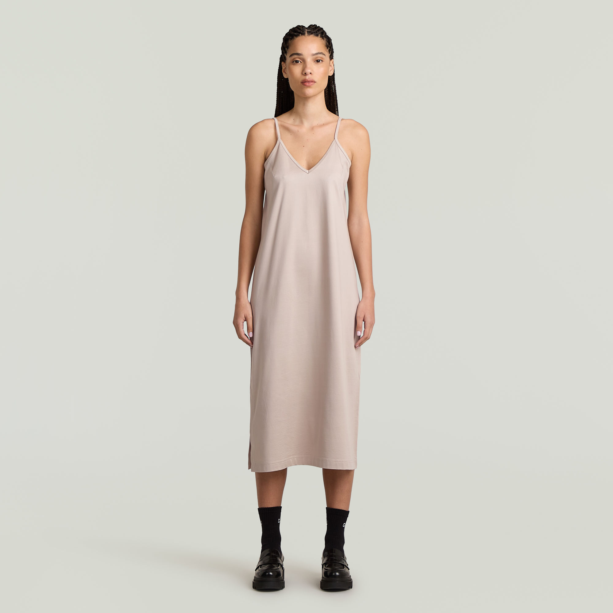 G-Star RAW Slip Loose Jurk - Beige - Dames