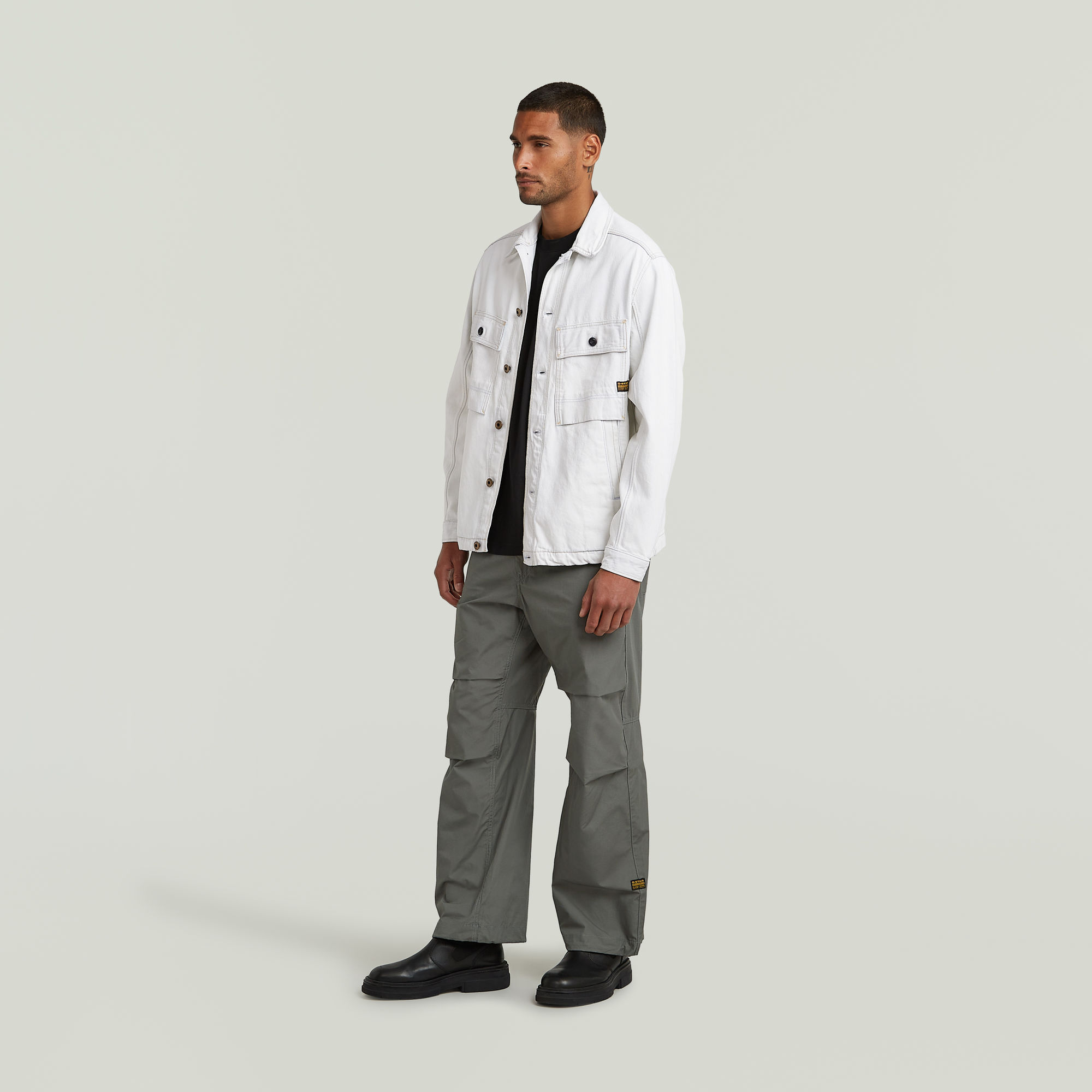 G-Star RAW Balloon Shell Cargo Broek Grijs Heren