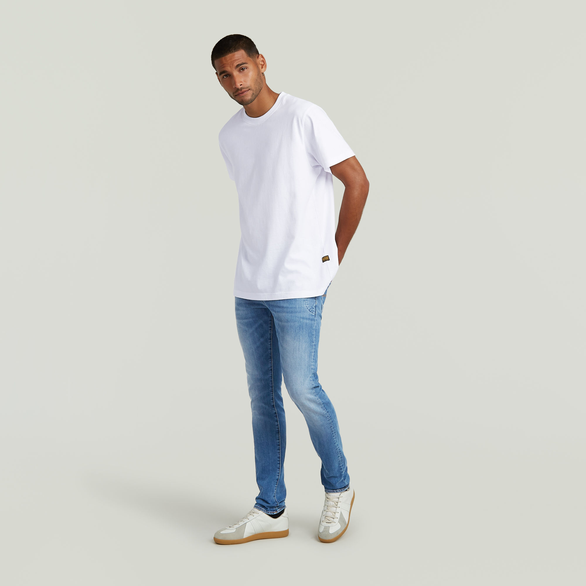 G-Star RAW Lancet Skinny Jeans Lichtblauw Heren