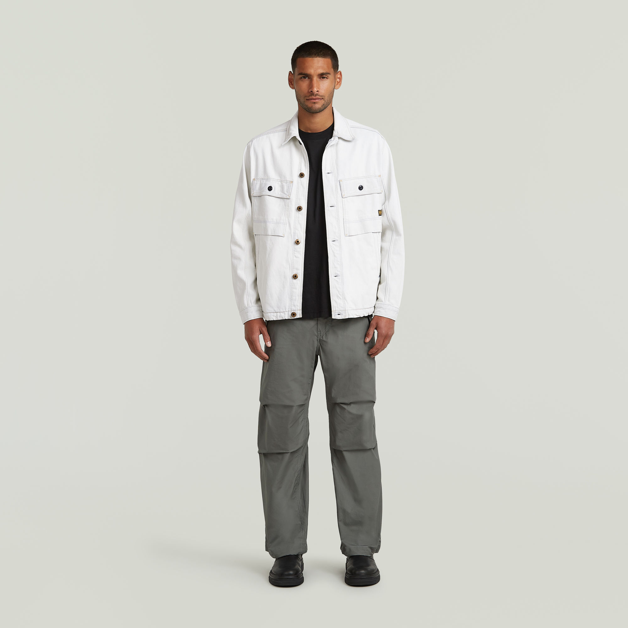 Thumbnail - Balloon Shell Cargo - Grau - Herren