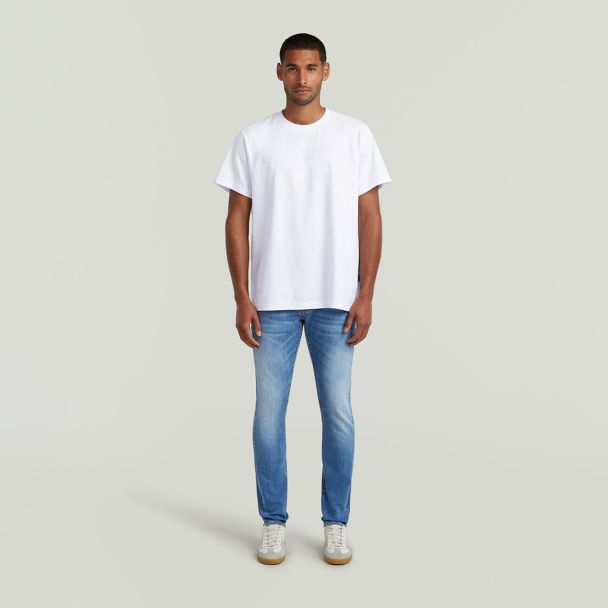 Thumbnail - Lancet Skinny Jeans - Hellblau - Herren