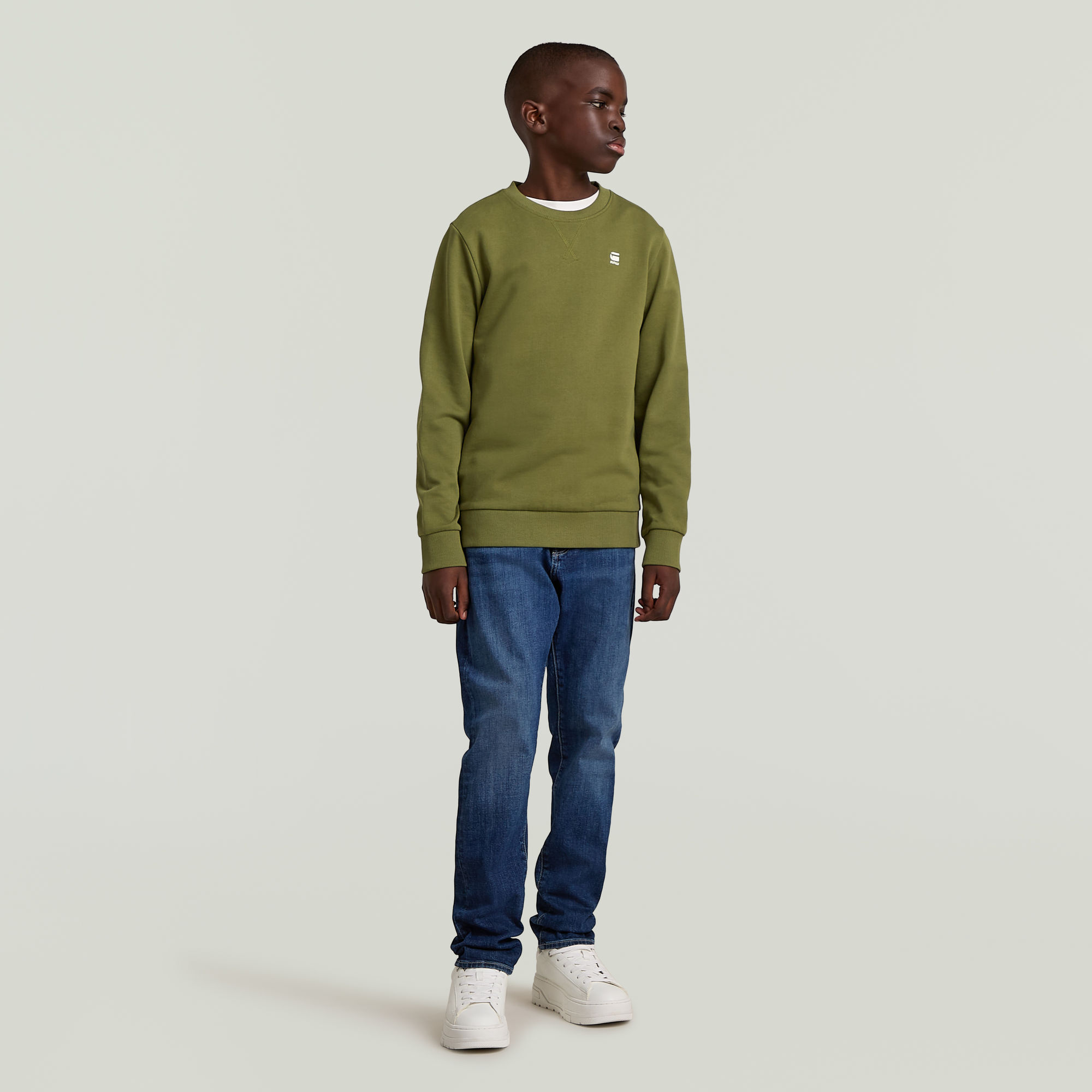 G-Star RAW Sweater Jongens Groen jongens