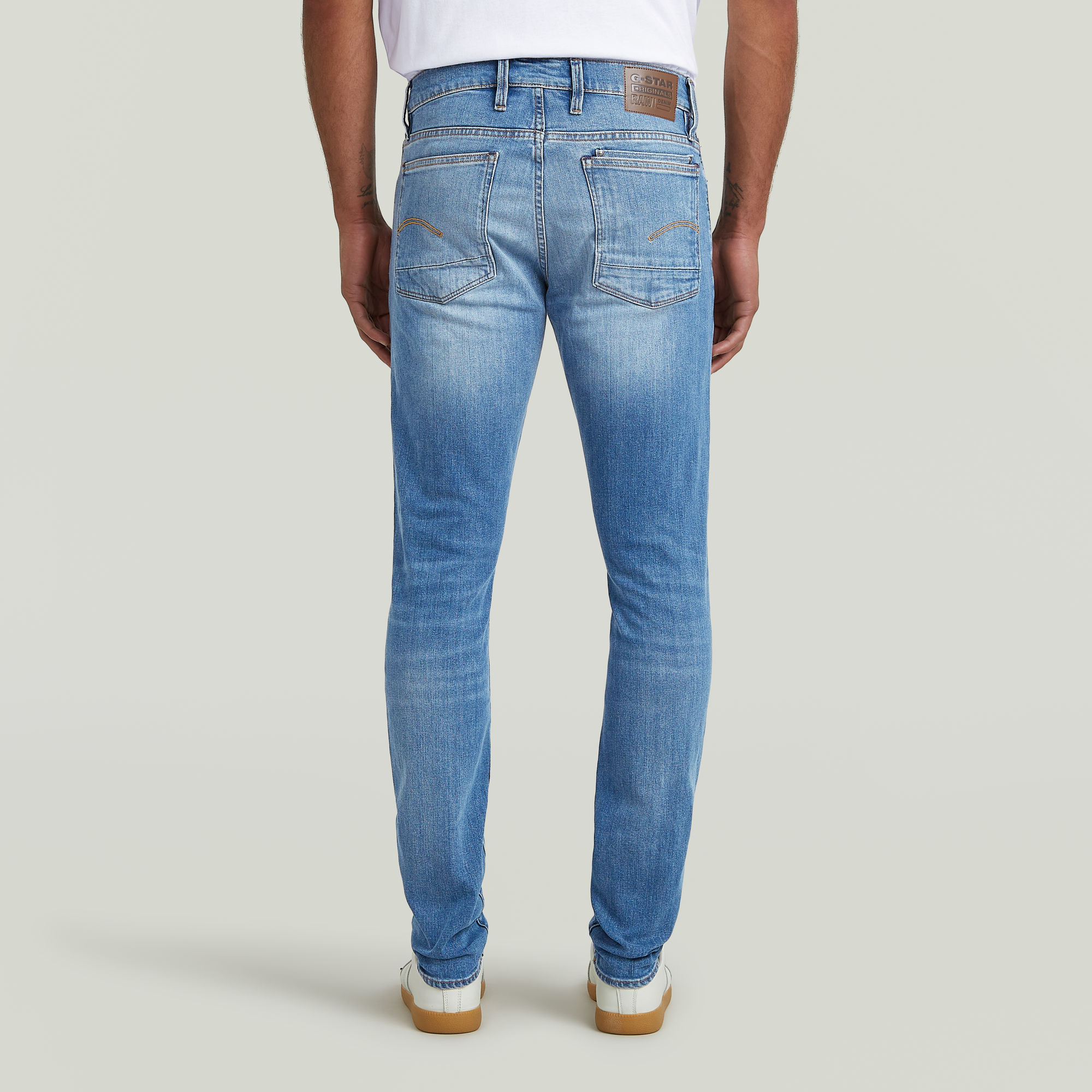 G-Star RAW Lancet Skinny Jeans Lichtblauw Heren