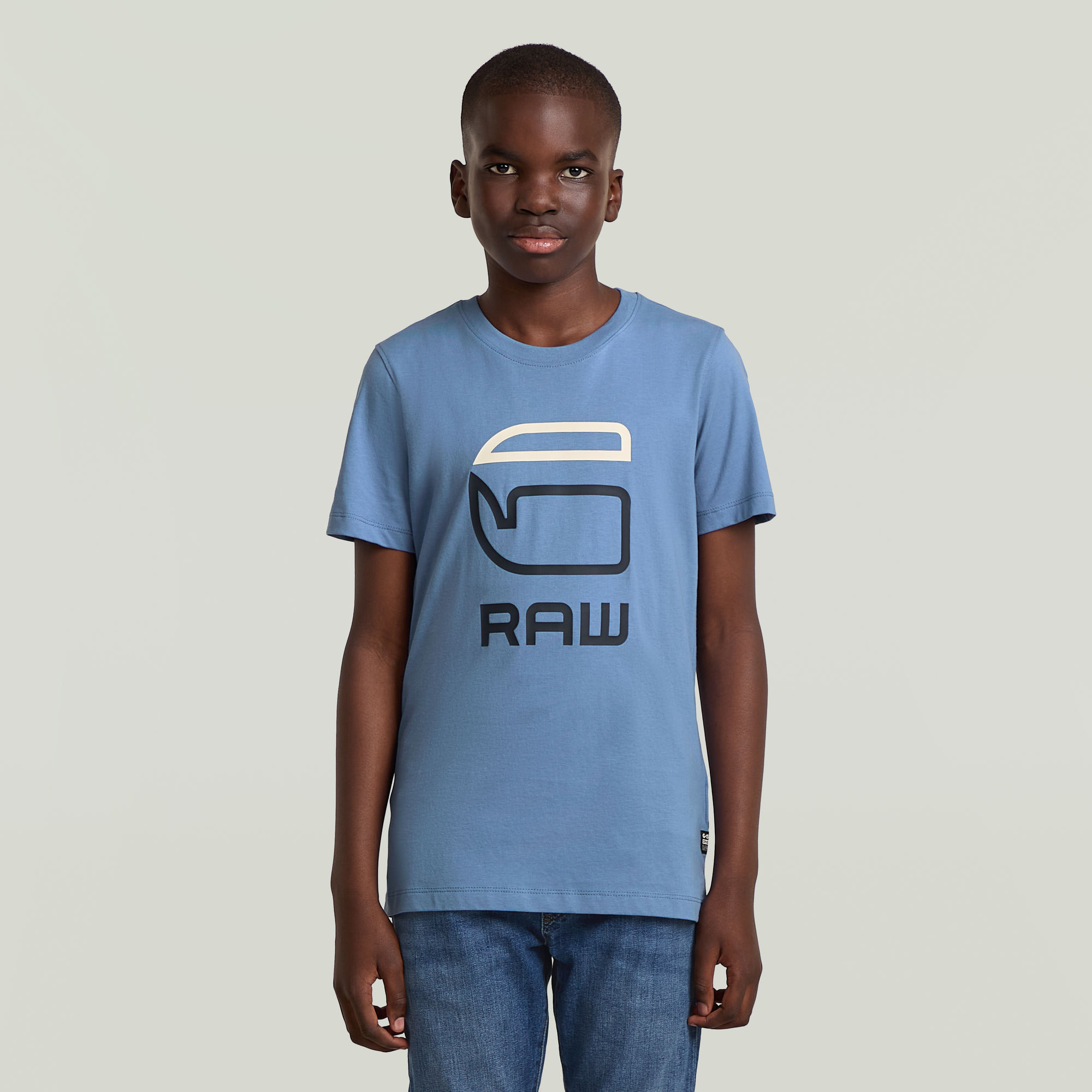 

Boys T-Shirt - Medium blue - boys