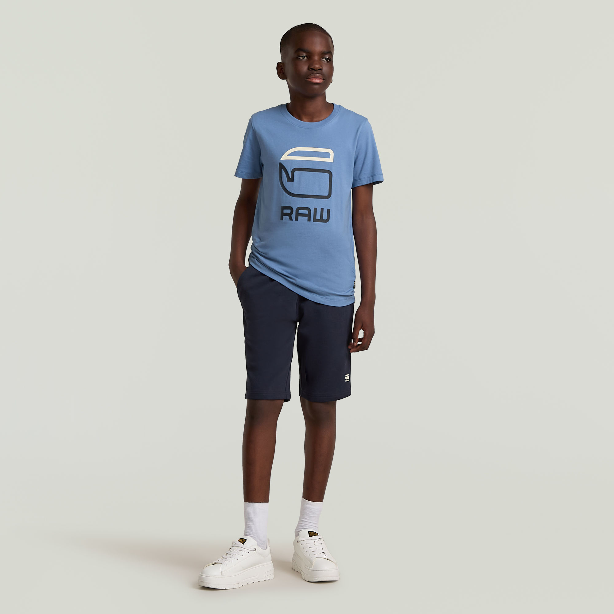 G-Star RAW Trainer Short Jongens Donkerblauw jongens