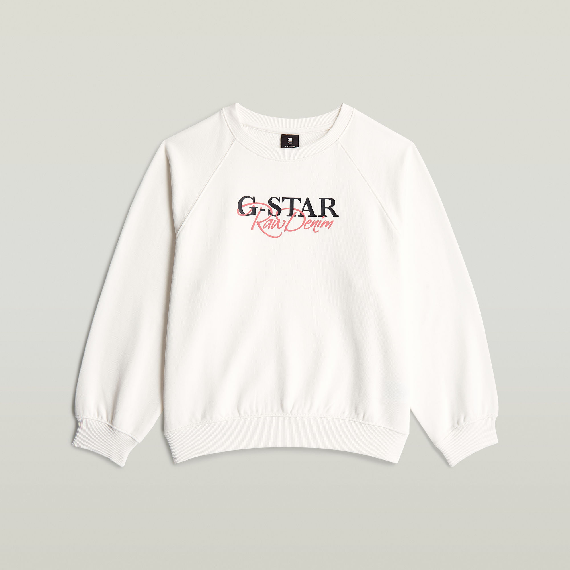 G-Star RAW Loose Sweater Meisjes Wit meisjes