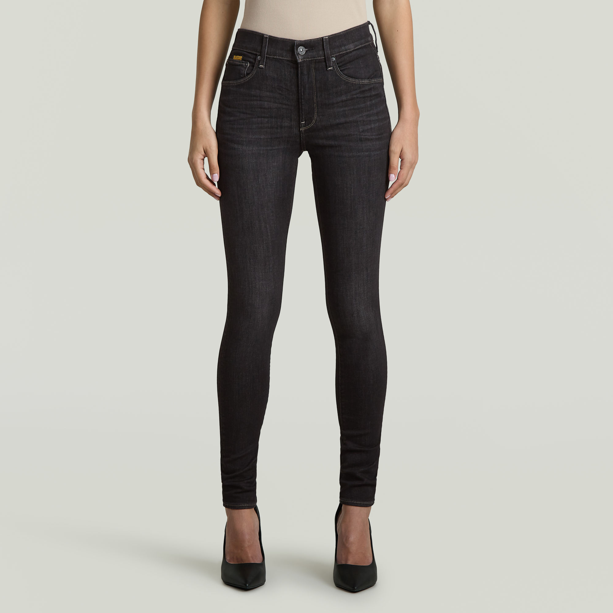 

3301 Skinny Jeans II - Black - Women