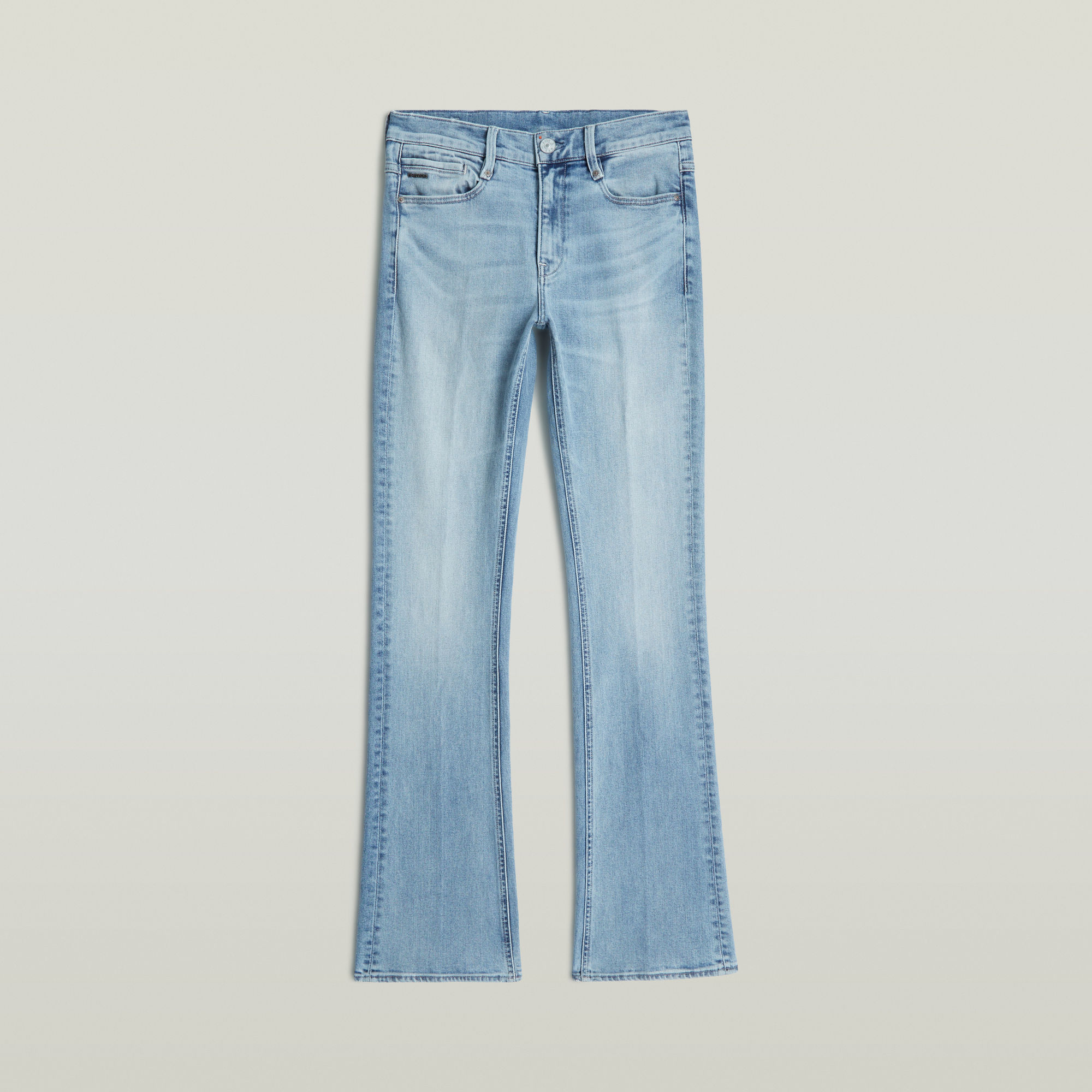 Thumbnail - Noxer Bootcut Jeans - Hellblau - Damen