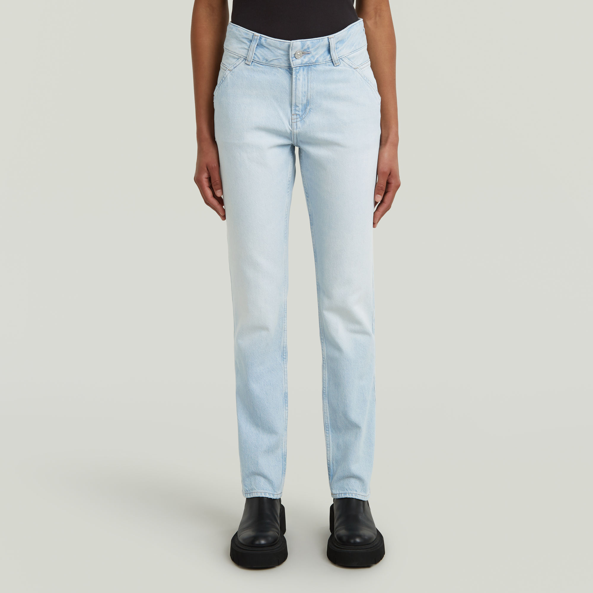 G-Star RAW G-Mid Slim Jeans - Lichtblauw - Dames