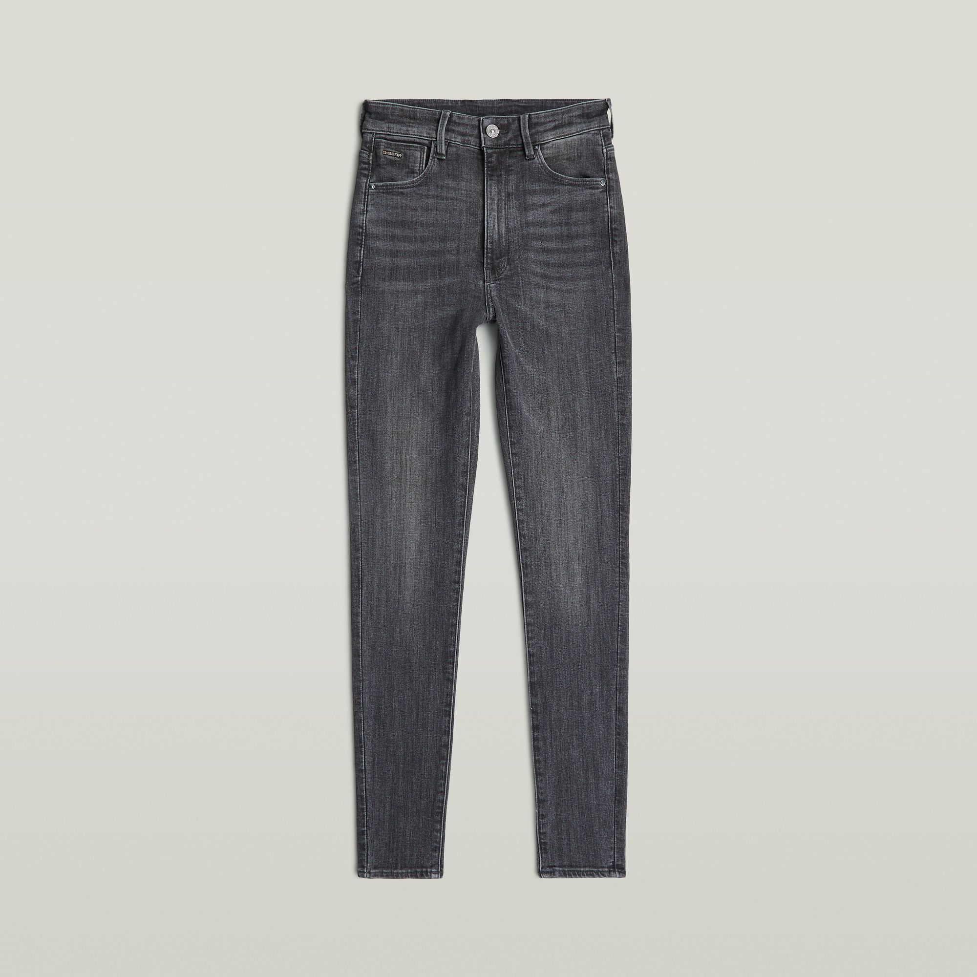 G-Star RAW Kafey Ultra High Skinny Jeans Grijs Dames