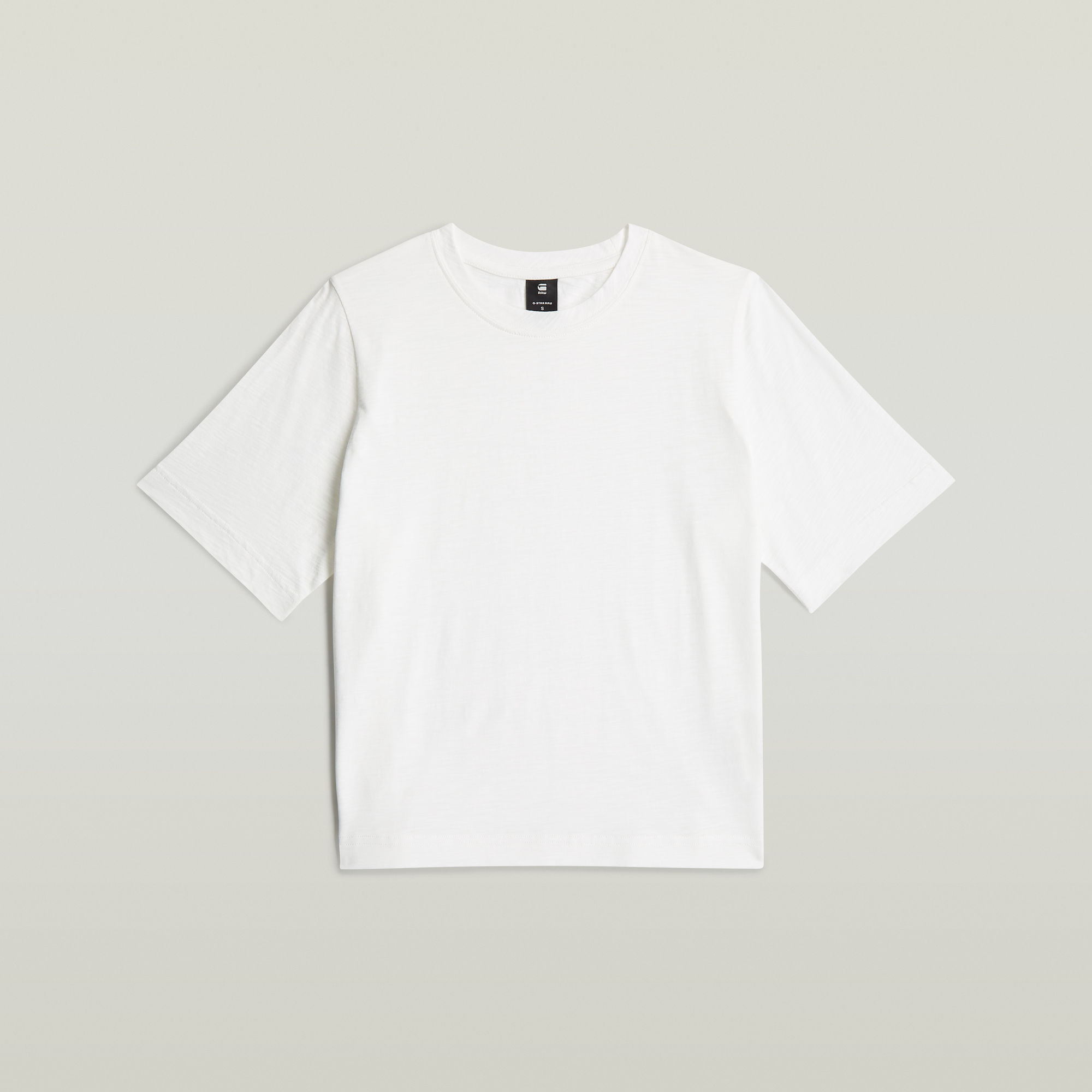 Thumbnail - Boxy T-Shirt - Weiß - Damen