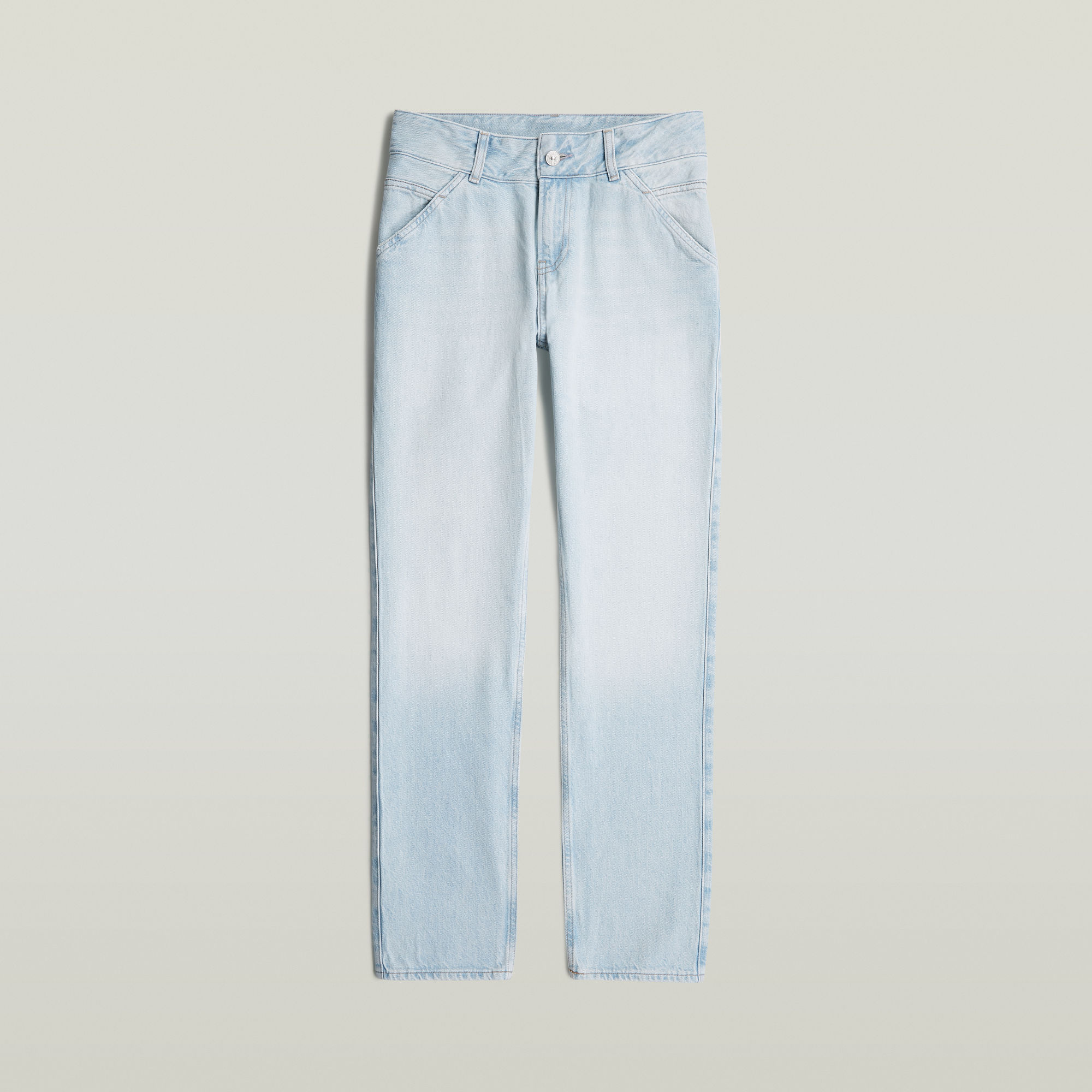 Thumbnail - G-Mid Slim Jeans - Hellblau - Damen