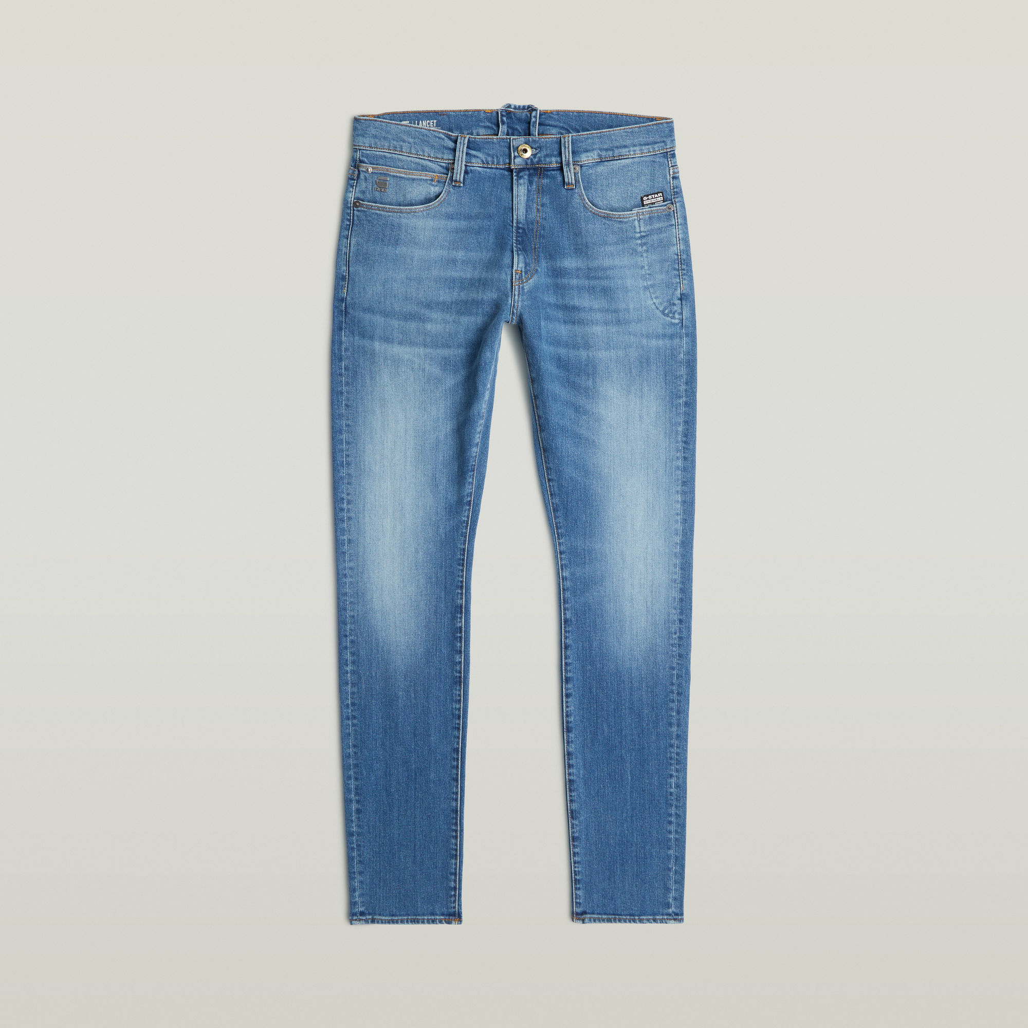 Thumbnail - Lancet Skinny Jeans - Hellblau - Herren